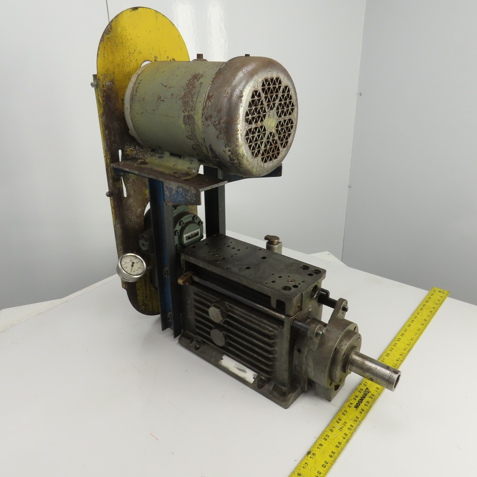 L-150H Horizontal Hydraulic Drilling Head 3HP 230/460V 1760RPM 1-16″ Spindle