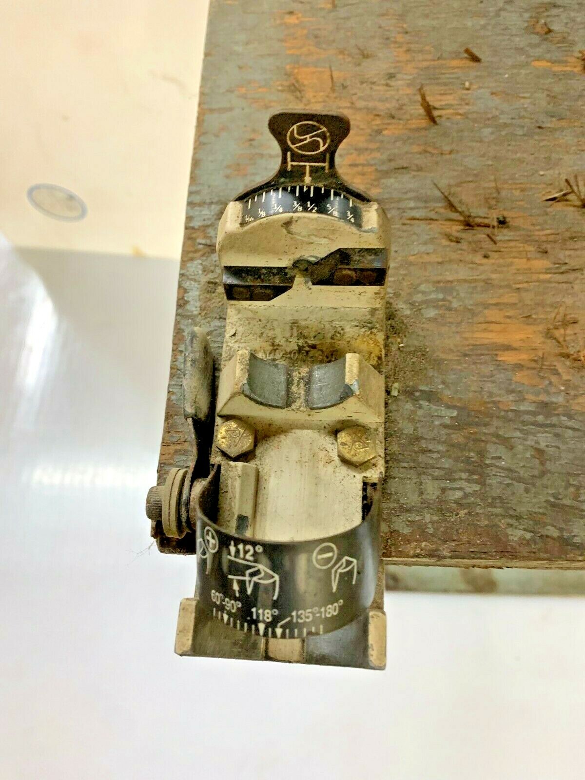 UNION TWIST DRILL, CRANK SHAFT POINT GRINDER, #1034, 1/4 HP, 3450 RPM, 115 VOLT
