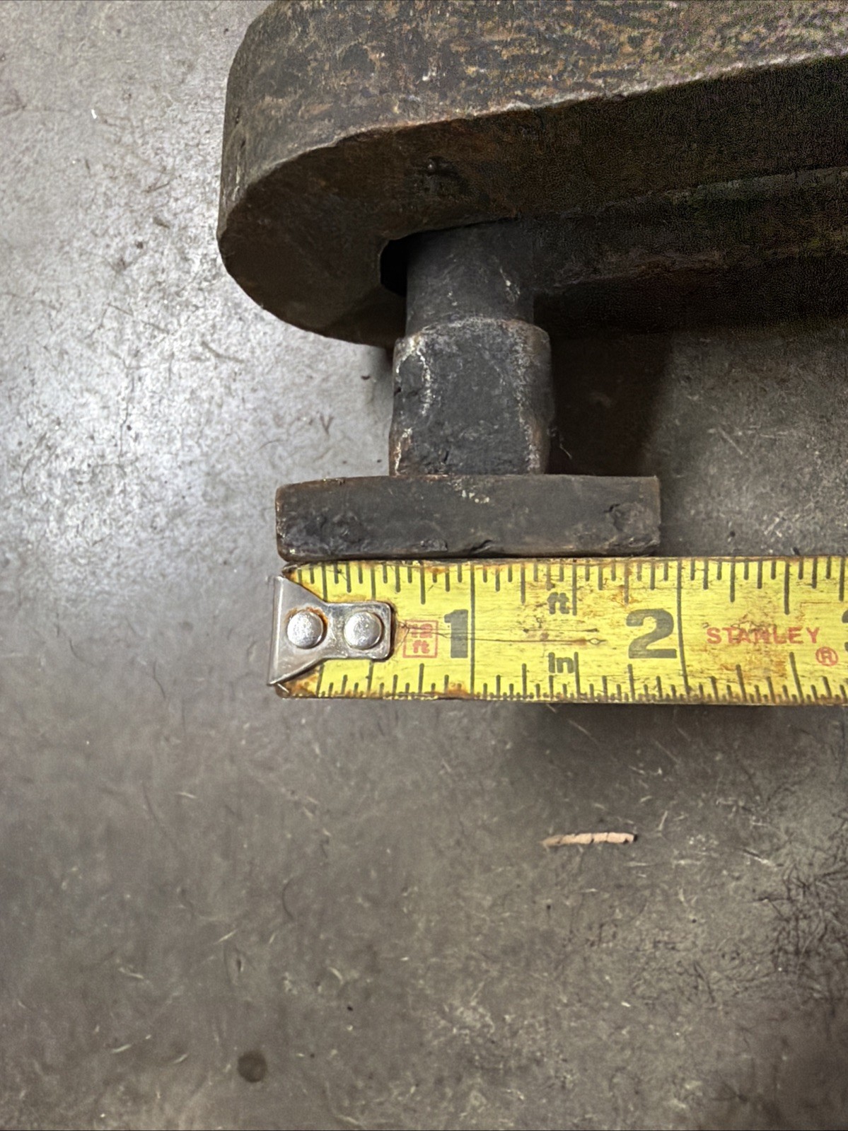 Cast iron lathe mount & bolt hold down Clamp 9” Long 3” Wide 1” Thick Good Thre