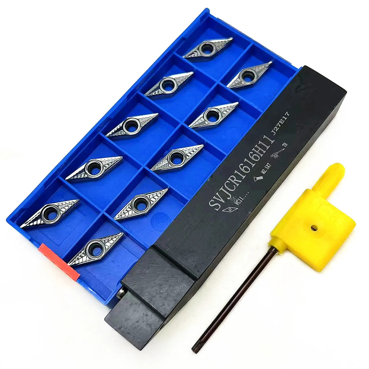 SVJCR1212H11 CNC External Turning Tool Holder for VCGT110304 Lathe Insert Tool