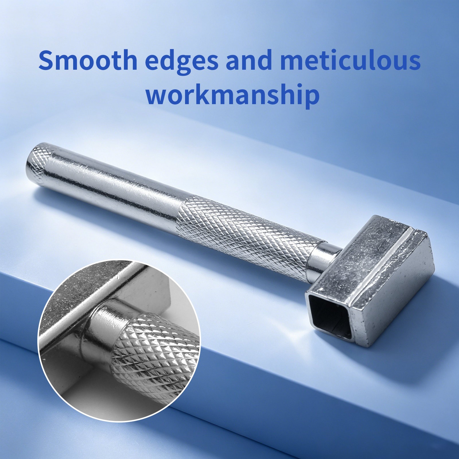 Durable T-Type Diamond Grinding Wheel Dresser with Non-Slip Knurled Handle Grip