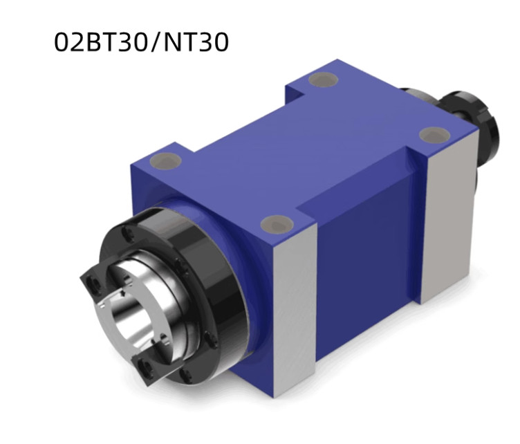 ER25 BT30 Morse Taper No. 3 Power Head High-Precision Spindle Mechanical CNC
