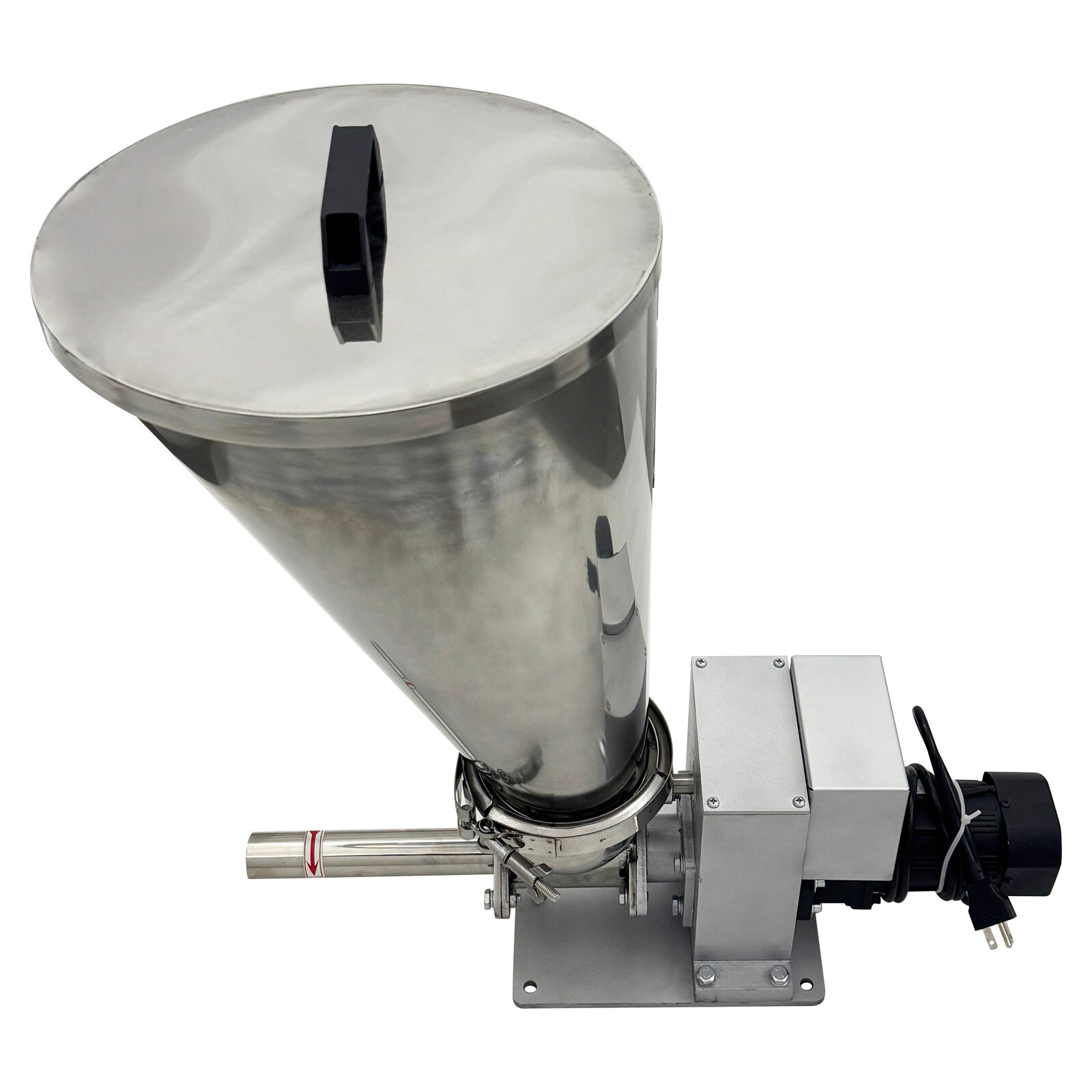 220V 1PH Stainless Steel Feeder Feeding Engine 0.6-3KG/H