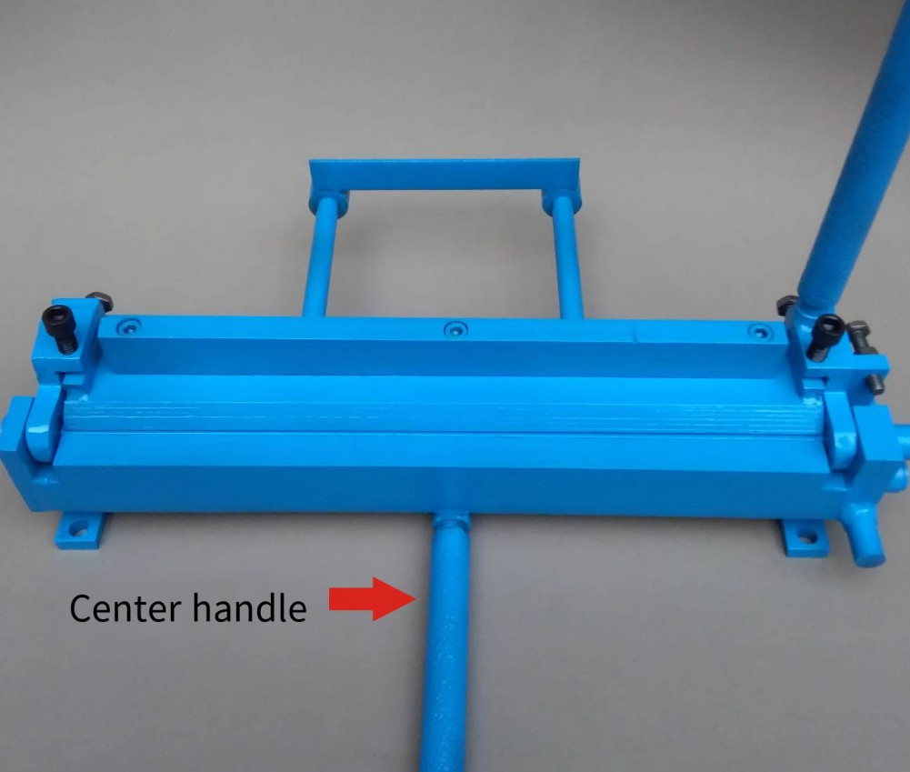 Iron Plate Bender Manual Sheet Metal Iron Aluminum Copper Plate Bending Machine