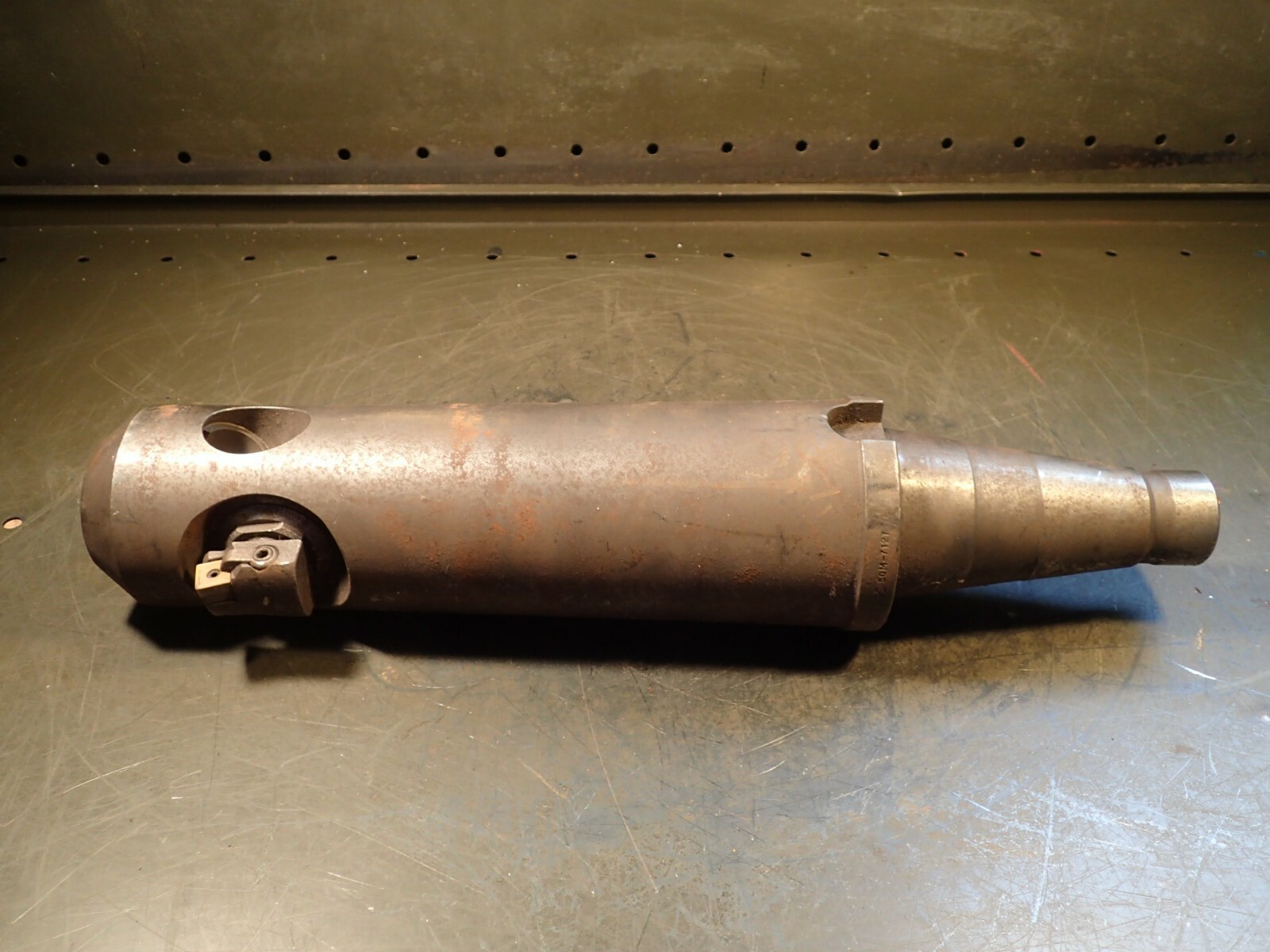 Microbore 50M-712T Indexable Carbide Boring Head: 3-3/4″ Body 12-1/4″ Projection