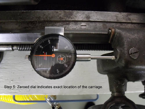 South Bend lathe dial indicator clamp for 9″&10K