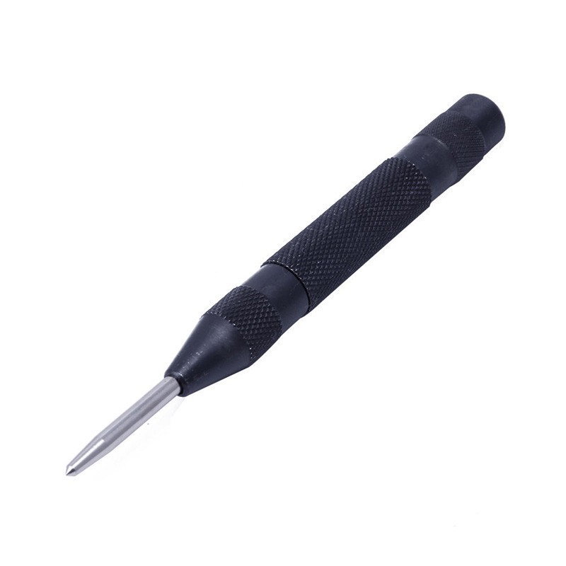 *Metal Automatic Center Punches Long For Machinists Woodworkers Tools