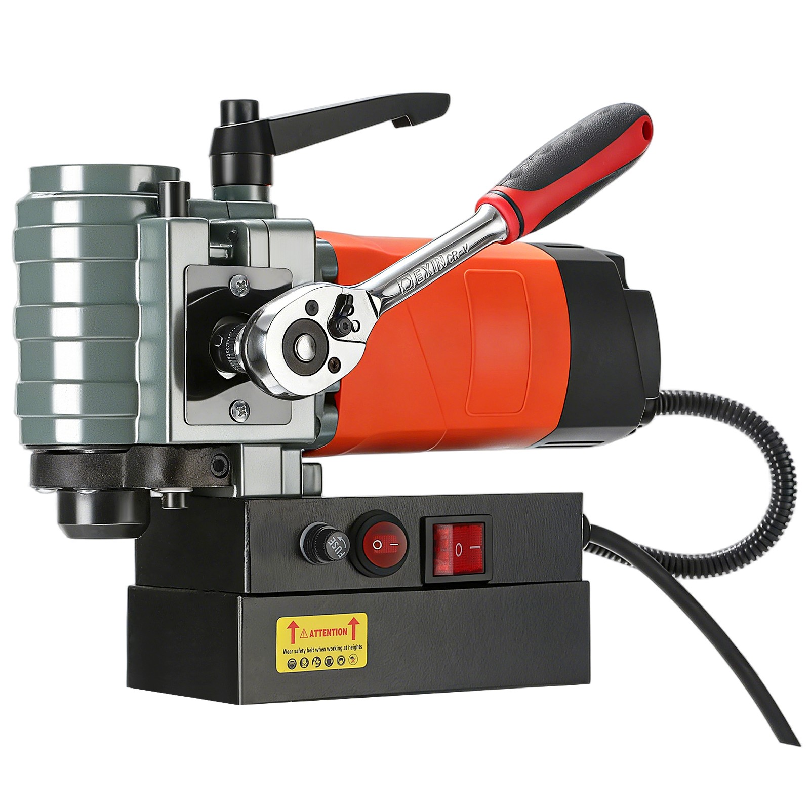 GEARZAAR 1300W Low Profile Mag Drill Portable Magnetic Press Light Weight Steel