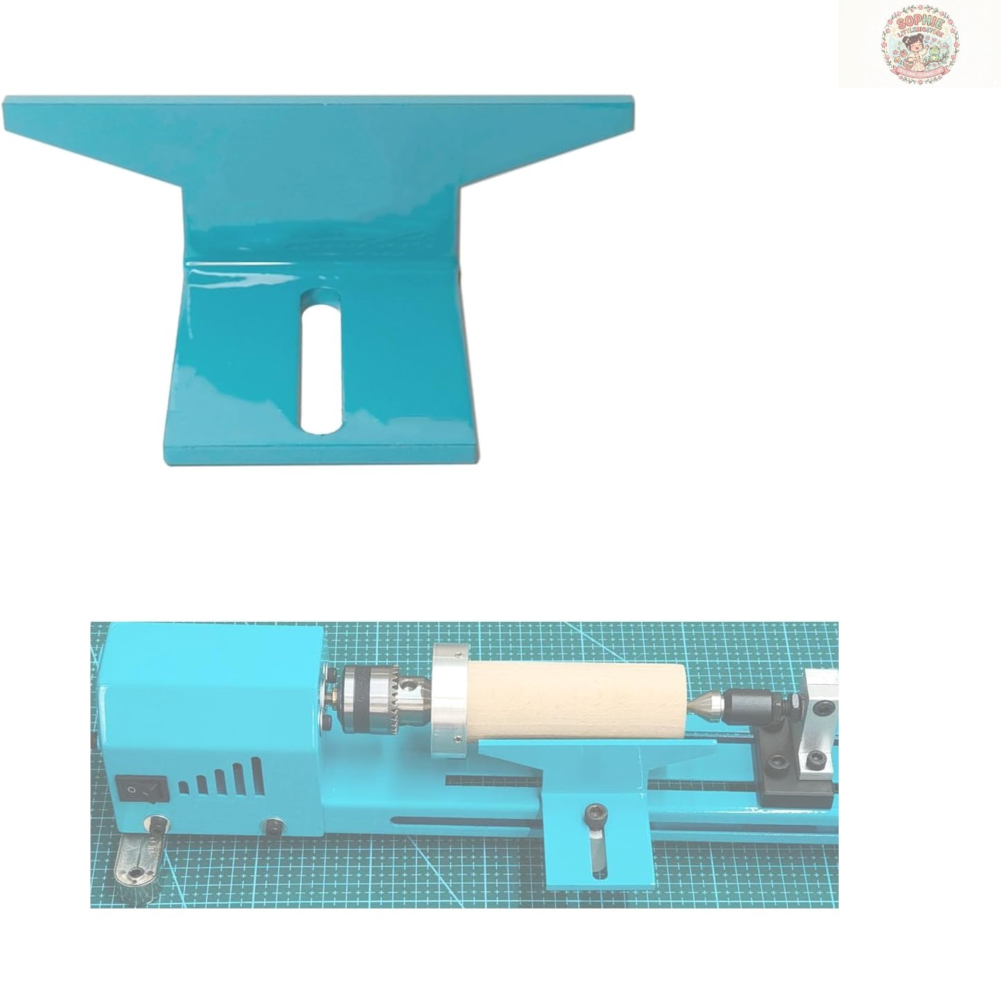 Upgrade Your Lathe: Sturdy Extended Holder for Long Wood Pieces – Easy Install