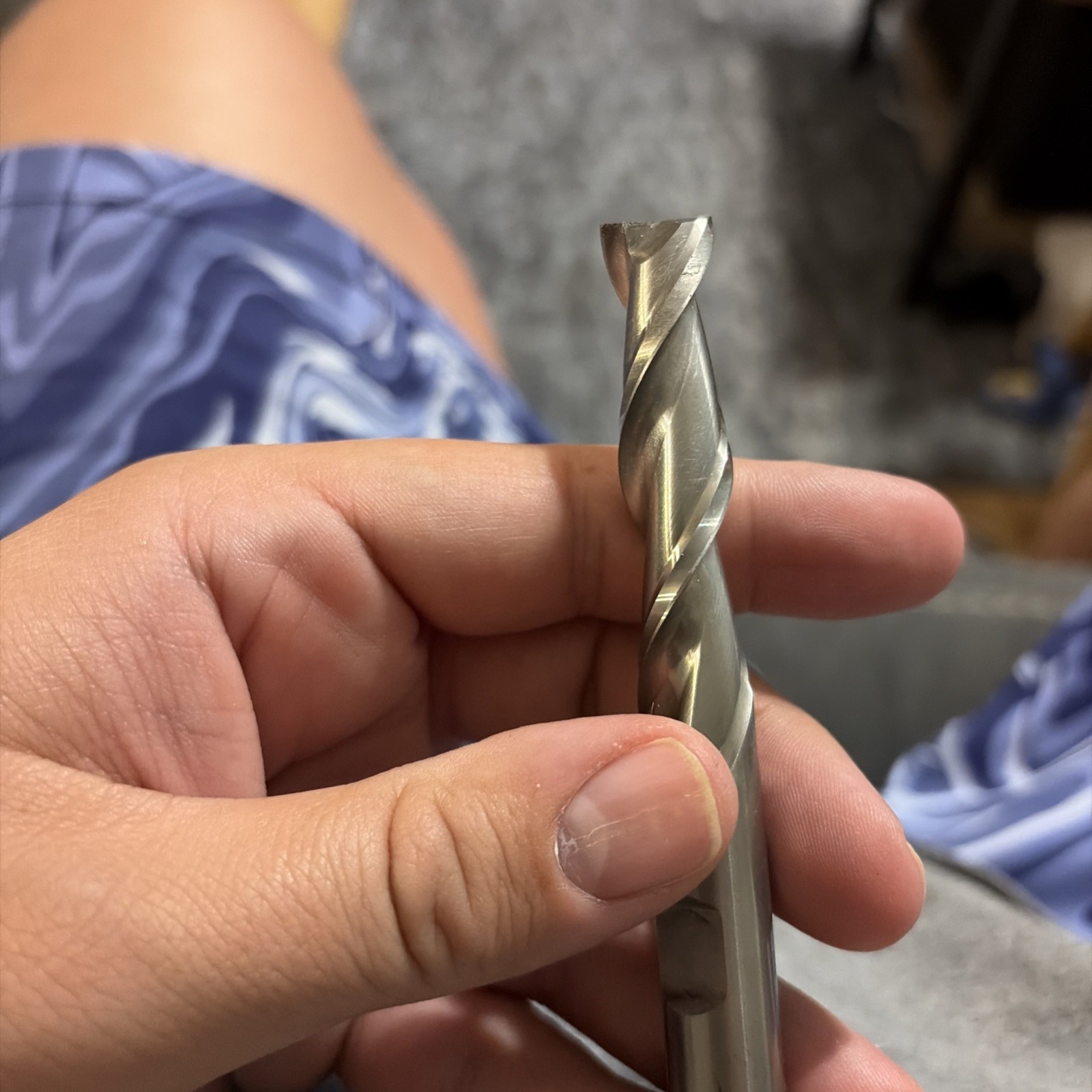 NIAGARA N92162 2-Flute High Speed Steel High Helix Single End Mill for Aluminum