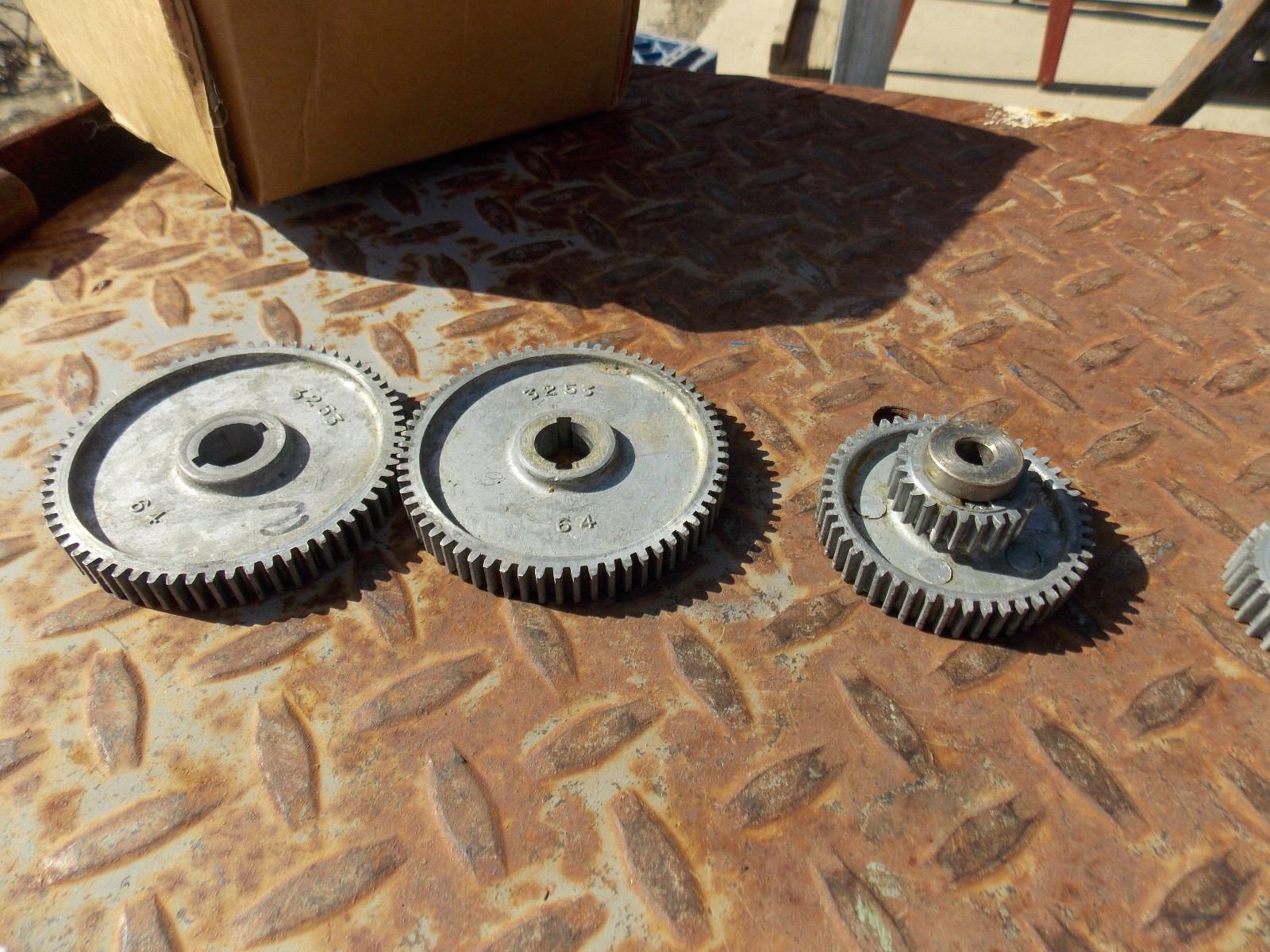 gears 64 48 24 32 16 20 for SEARS ROEBUCK 109 . 20630 METAL LATHE craftsman