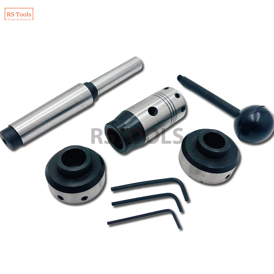 New Lathe Tailstock Floating Type Die Holder Set 2MT Shank Size MT2 RSTOOLS