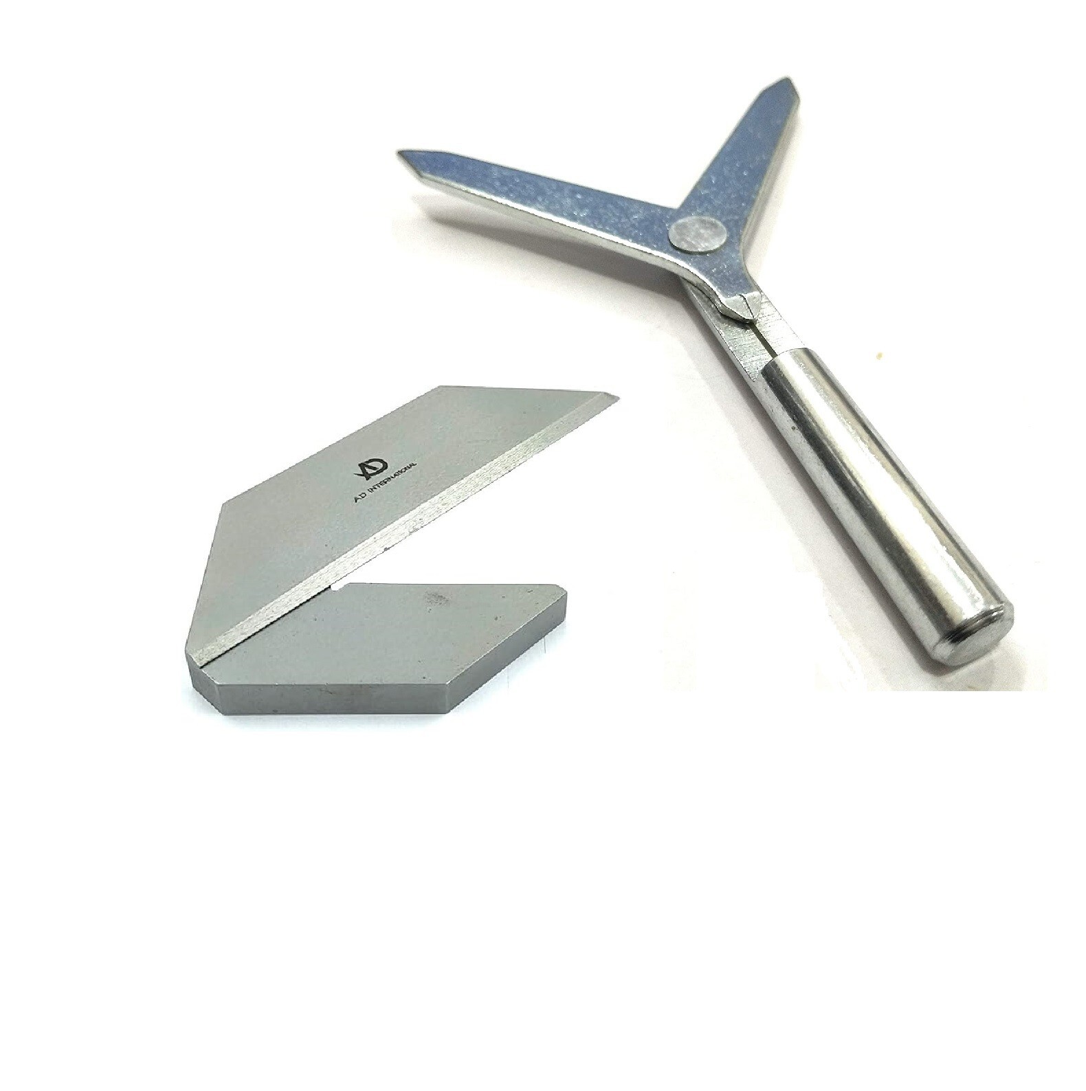 Center Finder Square & Round Work Piece Center Finder Tool Combo-USA FULFILLED