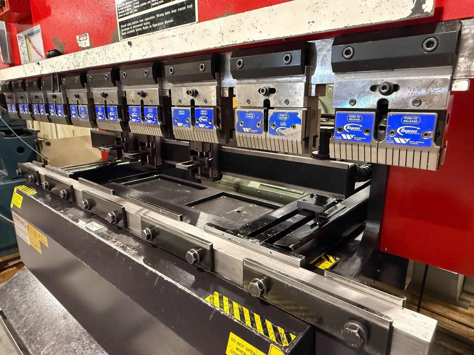 AMADA RG-50 78.8” x 55 Ton Up Acting Hydraulic Press Brake 2001’ #8415