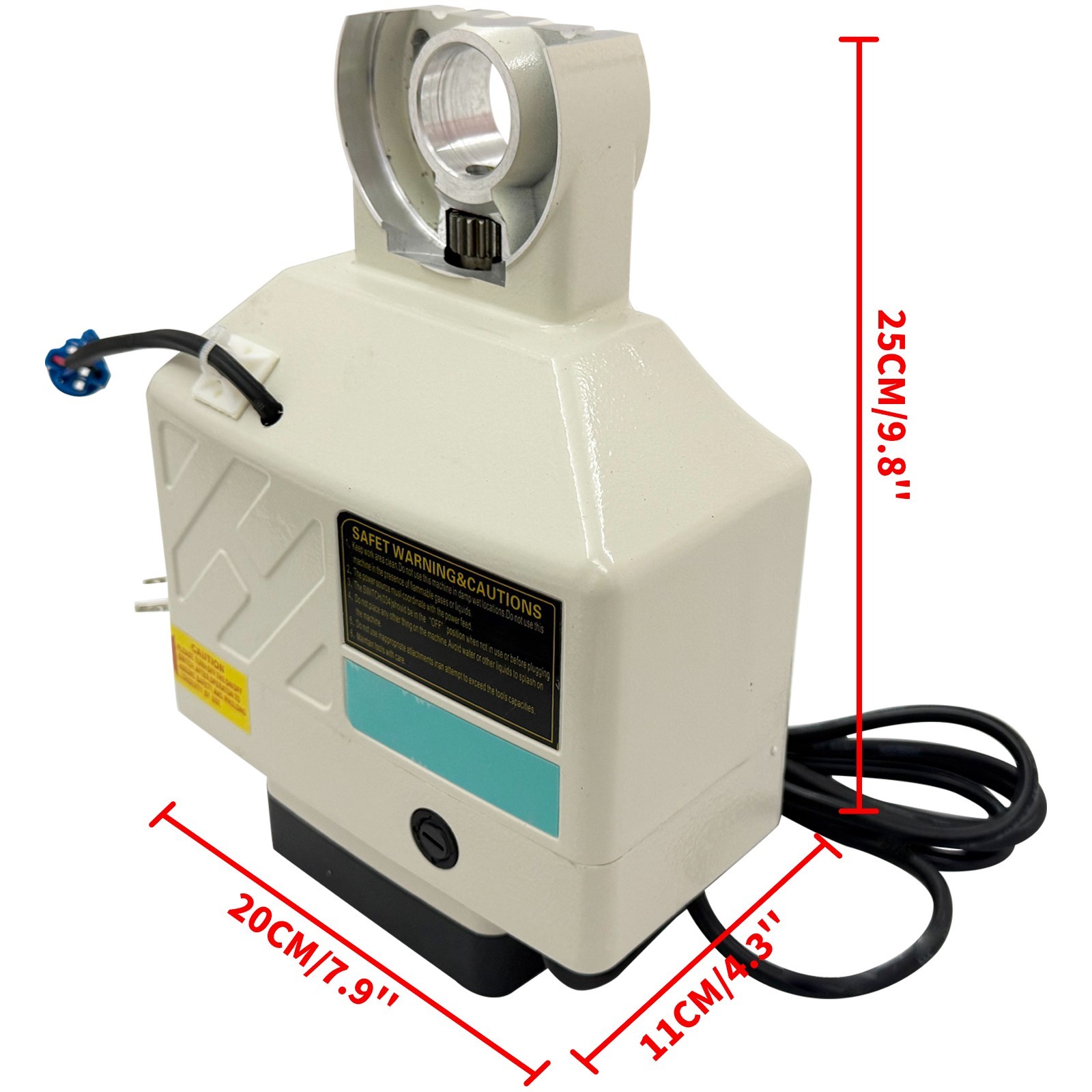 X-axis Tool Changer Drilling and Milling Machine Feeder 110V 0 – 200 RPM
