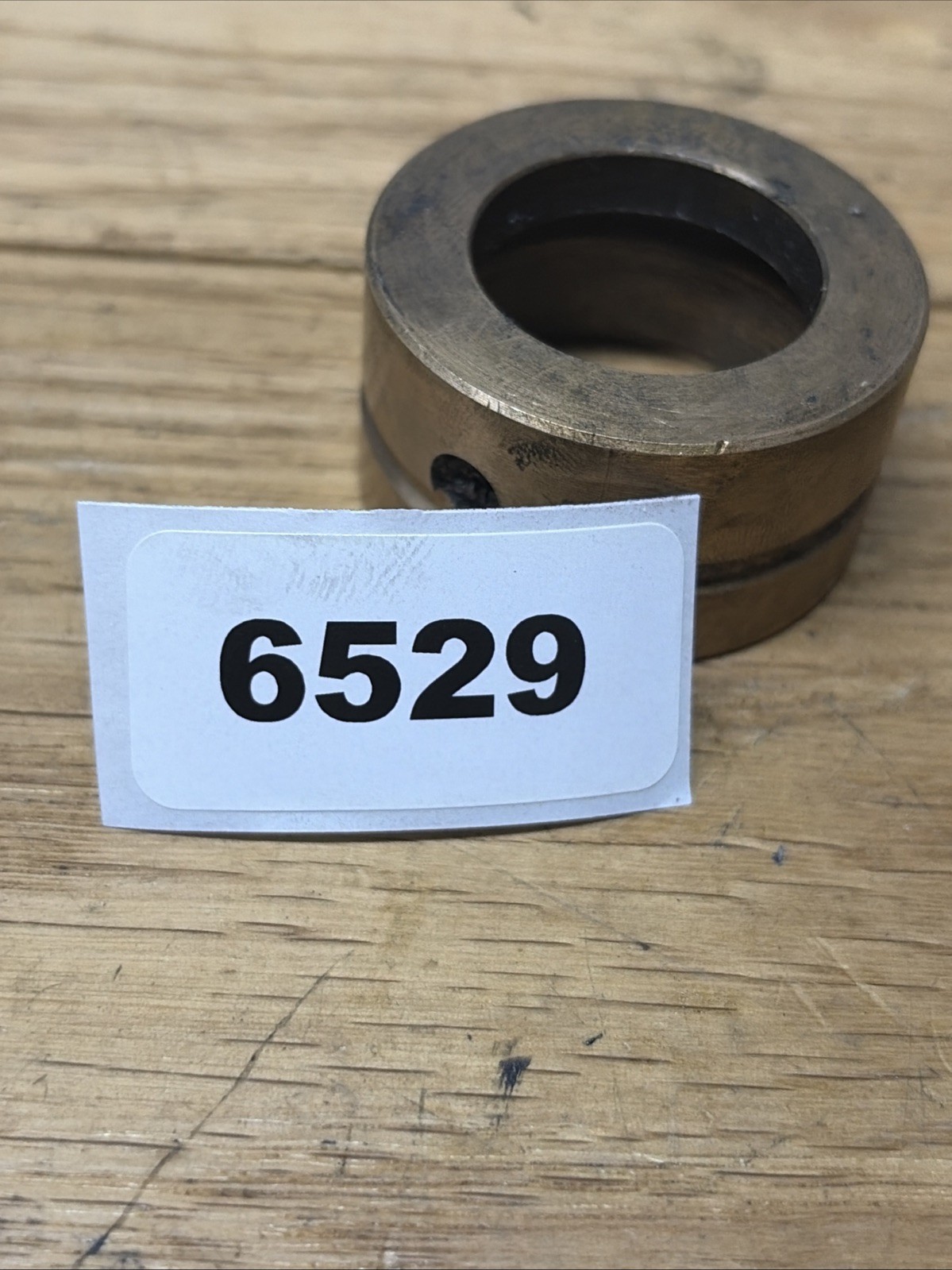 Clausing 5900 Series 12” Lathe Apron Worm Gear Bushing Has a Little Wear