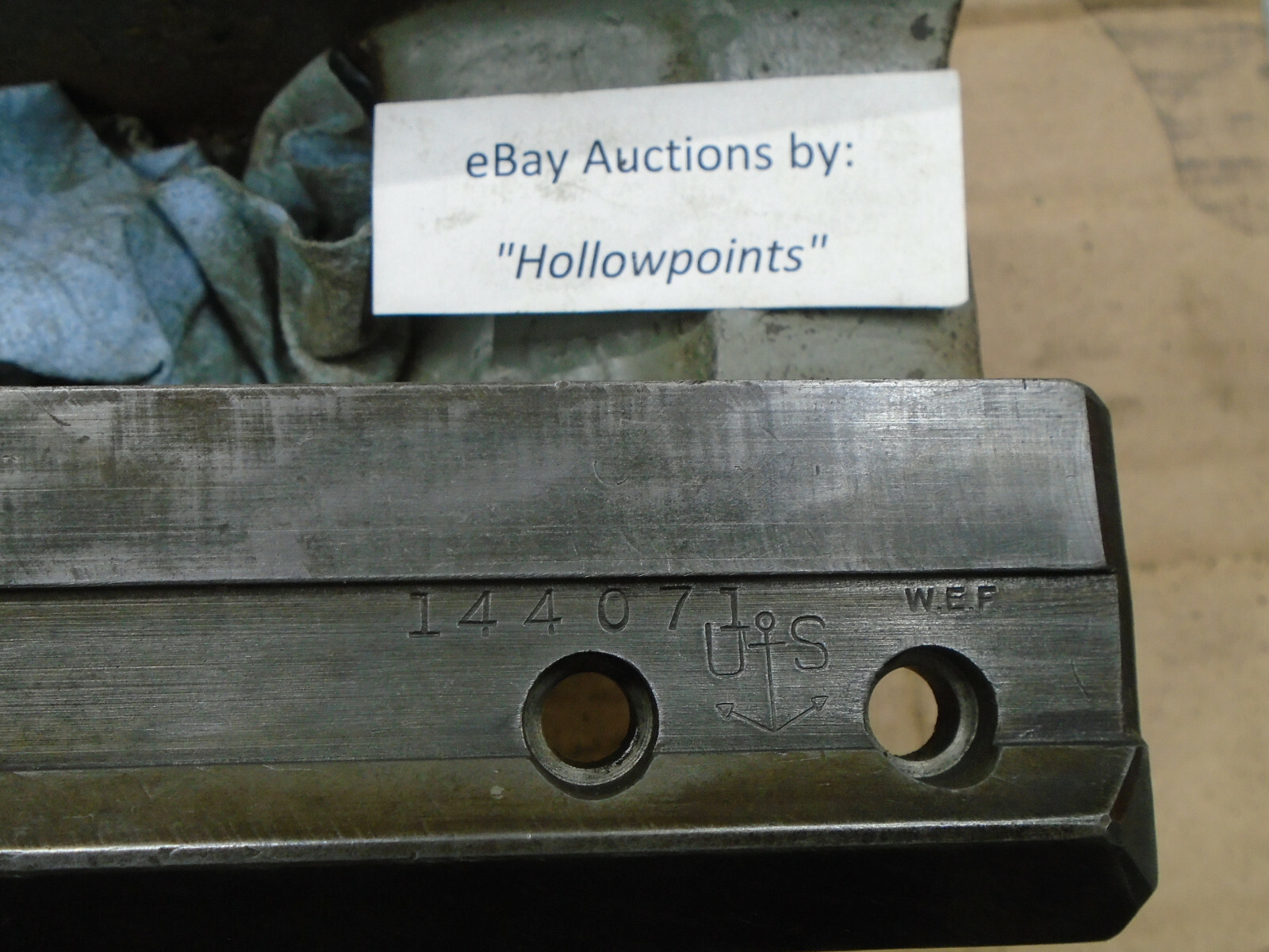 Southbend 9″ Lathe Lead Screw Holder & for 2″ Banjo Bracket Model B US Navy S142