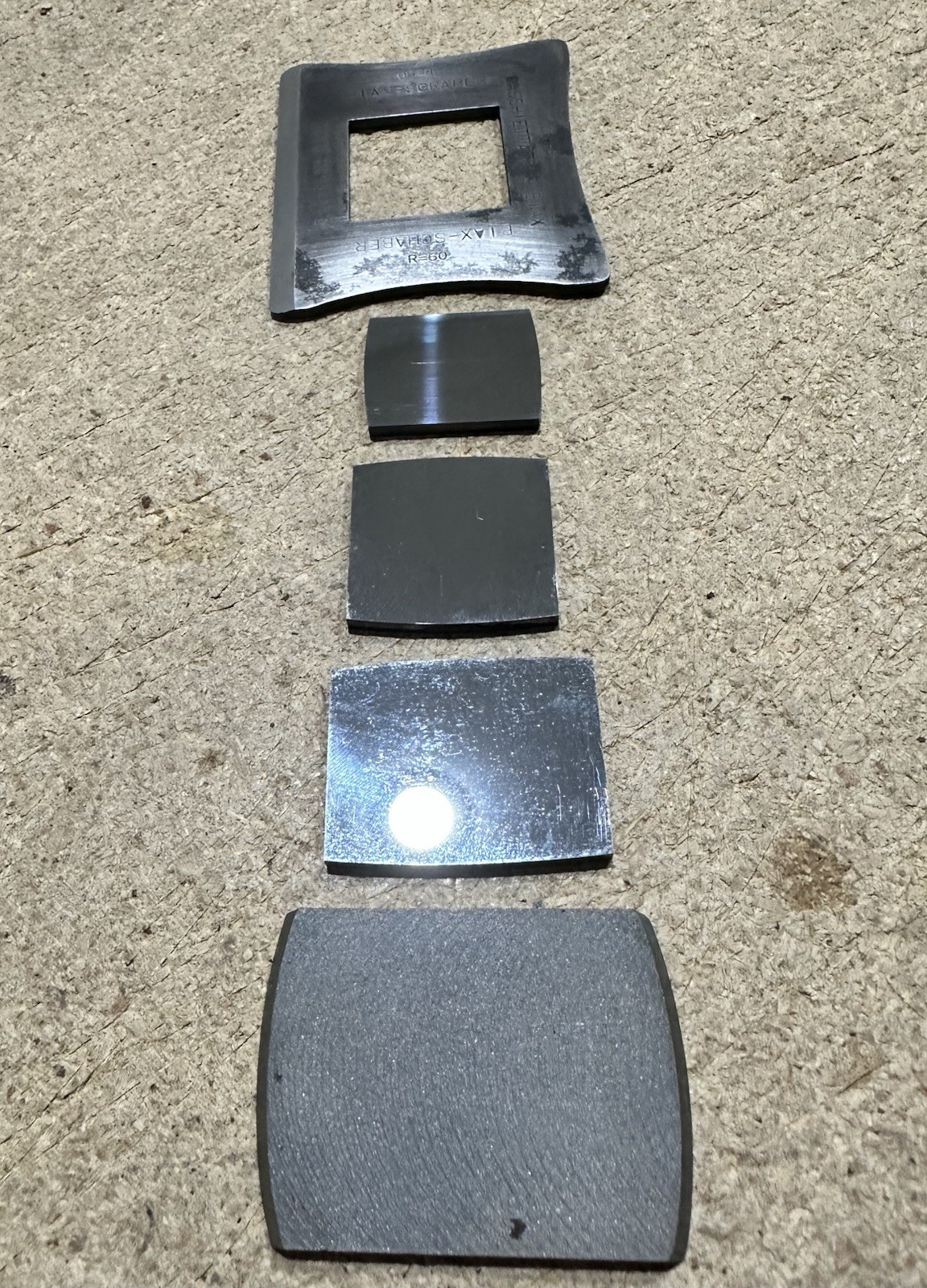 BIAX Scraper Blade Kit w/ Leather Pouch