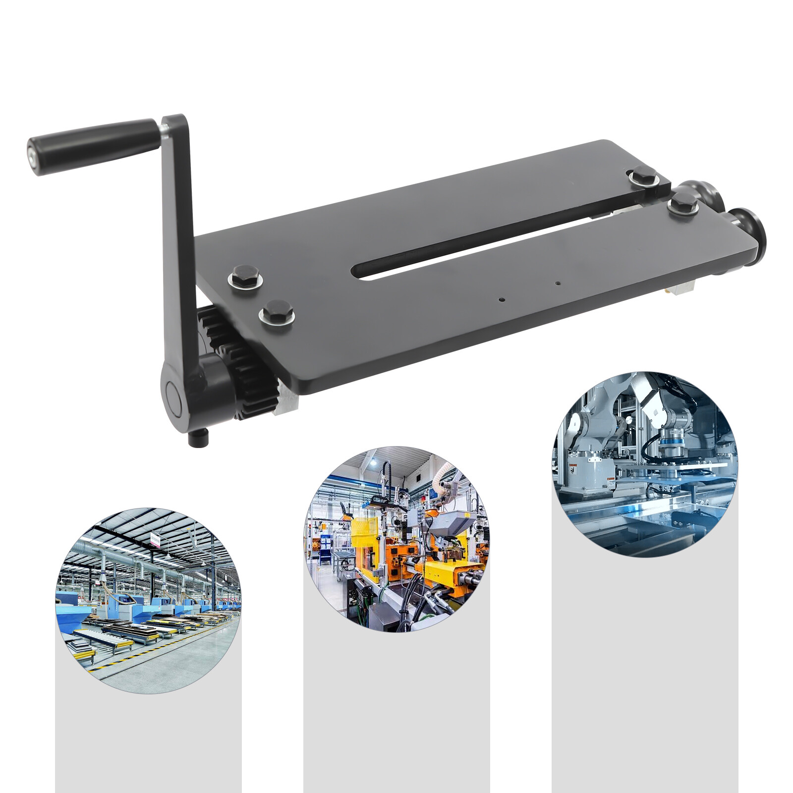 RM12 16Ga Steel Plate Hand Rotary Bender Rolling Tool Manual Bead Roller Machine