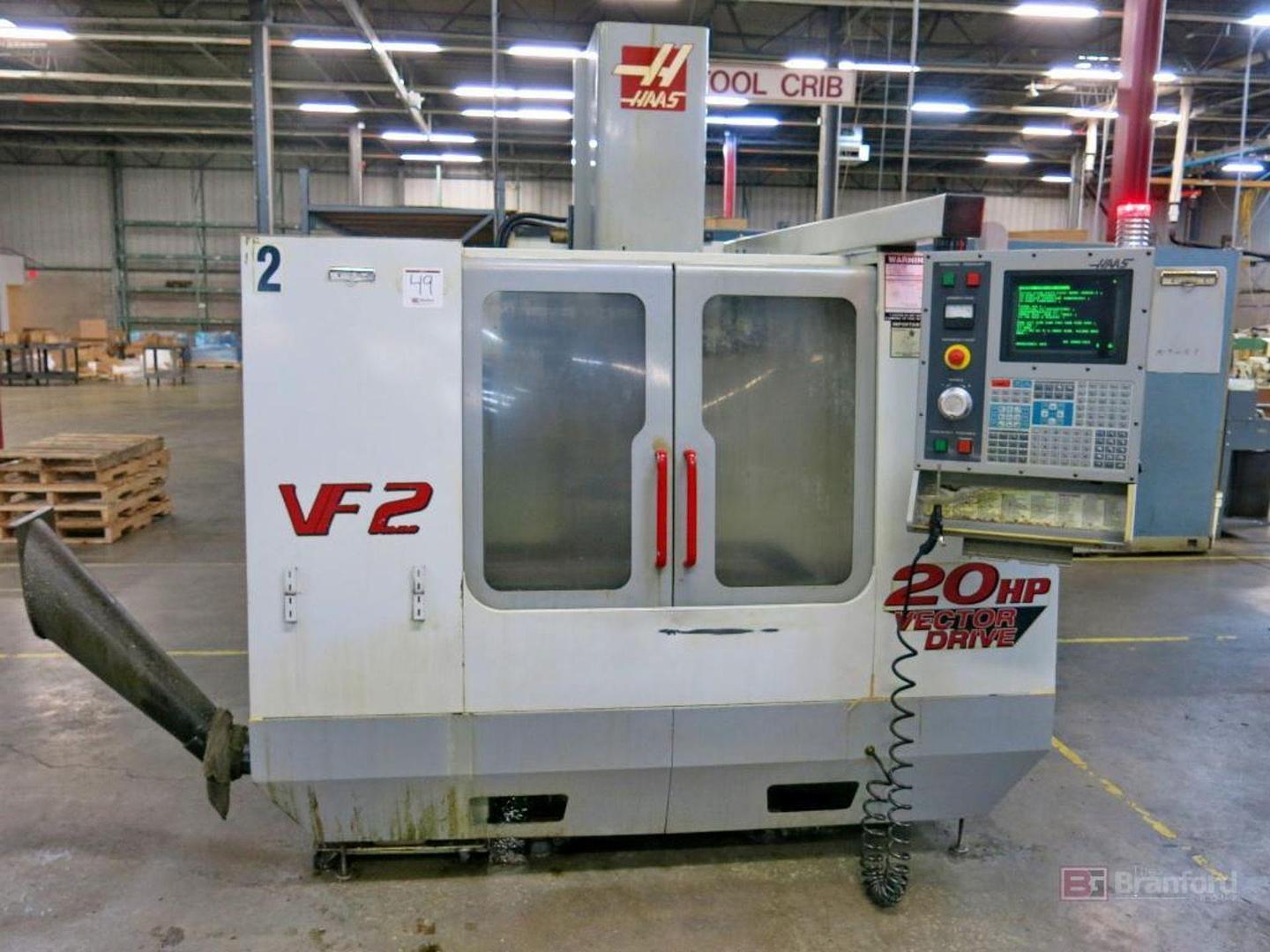 2001 Haas VF-2B CAT 40 CNC Vertical Machining Center