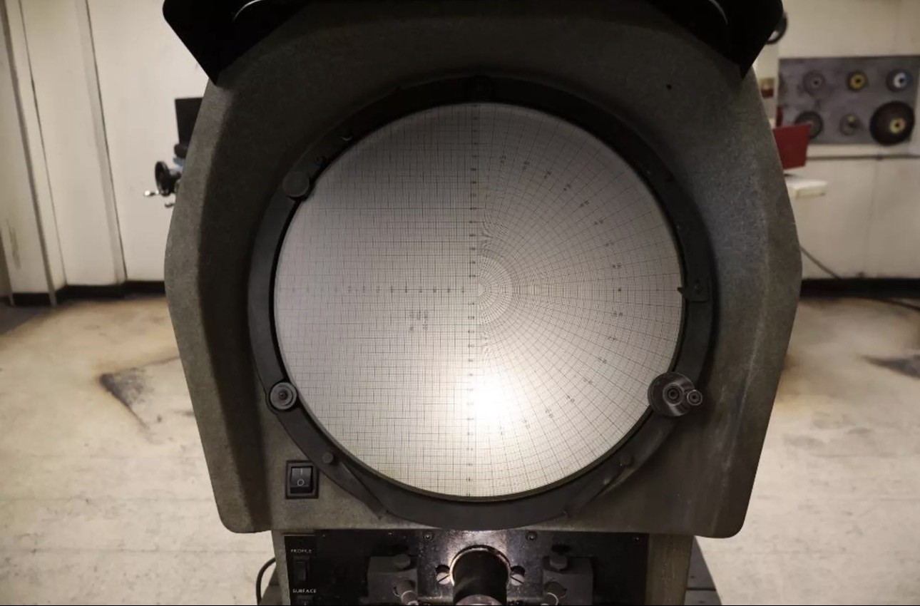 14″ Scherr-Tumico 20-3500, 1996, QC 2000 DRO, SURF. ILL. OPTICAL COMPARATOR, CH