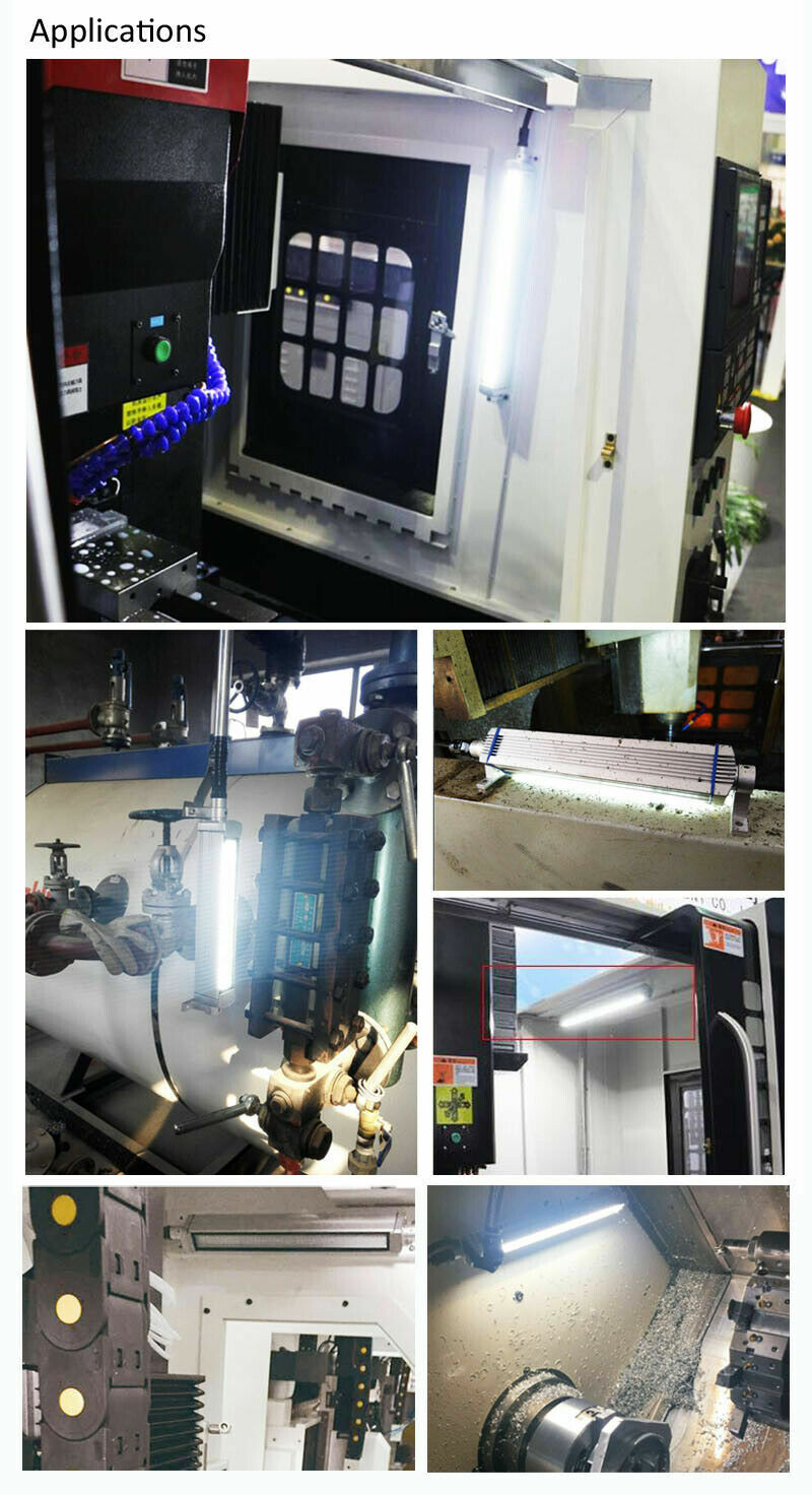LED Milling CNC Machine Tool Light Workshop Working Lamp lathe lamp 24V~36V