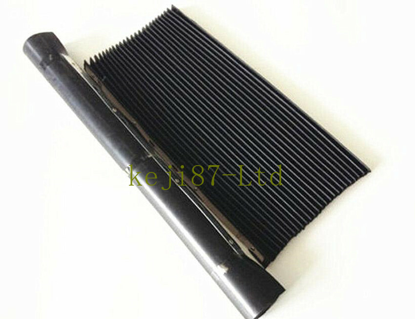 1 Set Milling Machine Part Accordion Type & Retractable Way Cover (Front & Back)