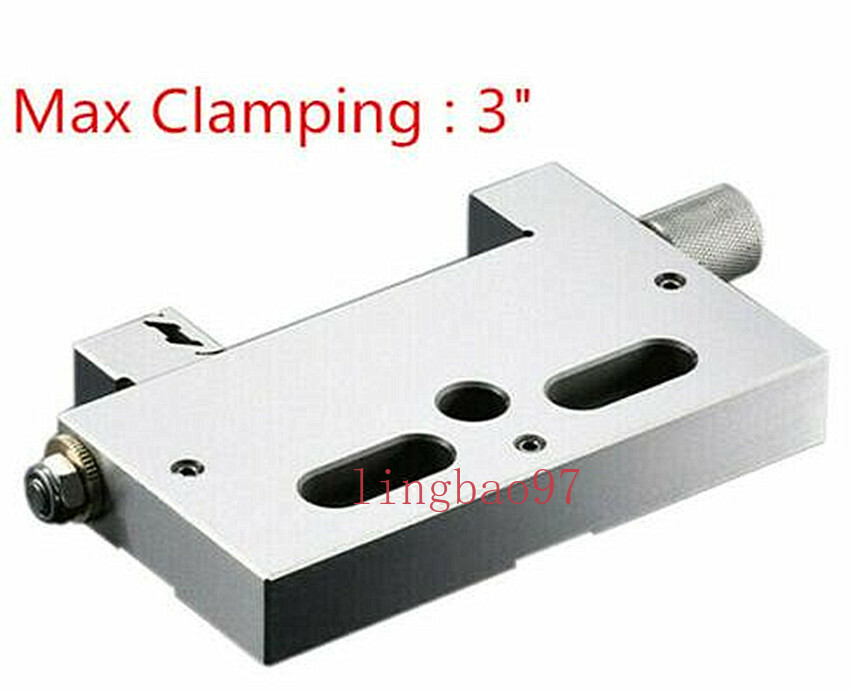 Wire EDM Cut High Precision 75mm Vise Stainless Steel 3″ Jaw Opening 3 Kg Clamp