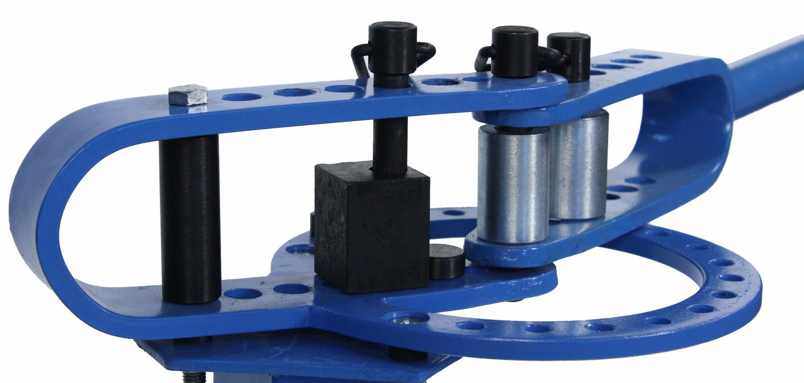 Erie Tools® Pedestal Floor Compact Bender Metal Fabrication Tube Pipe Rod 7 Dies