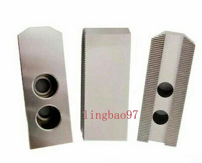 3x 120° Soft Steel Pointed Jaw Chuck For 5” CNC Lather Chuck Self-Centering Tool