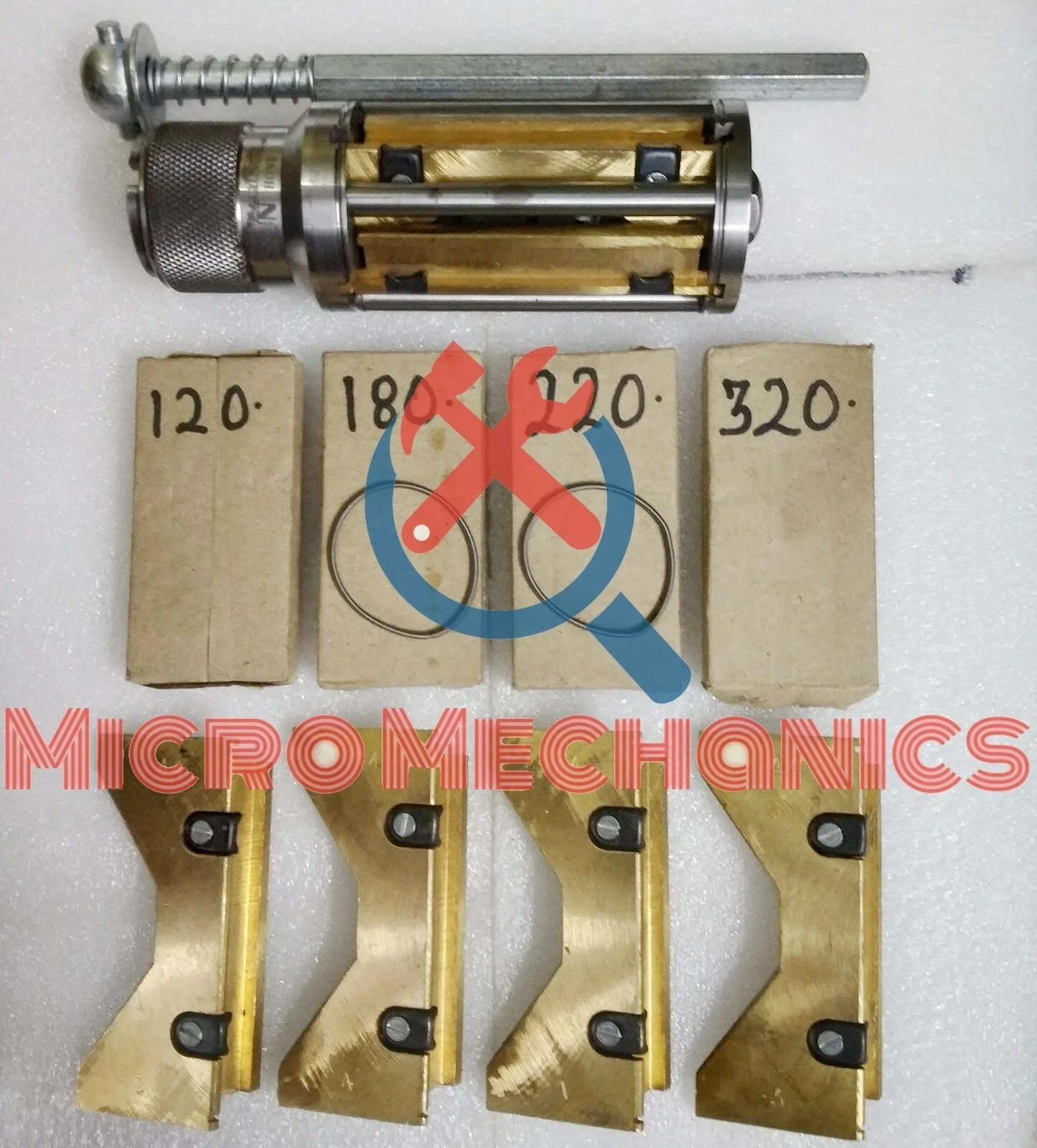 New Cylinder Engine Hone Kit 2-1/2″ To 5-1/2″ Honing Machine + 4 Set Of Stones