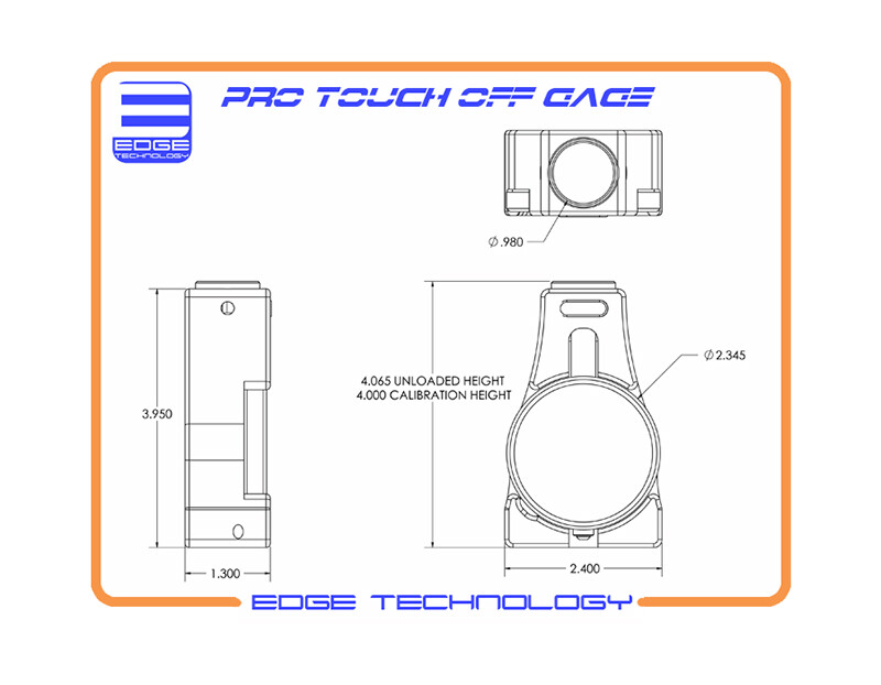 Pro Touch Off Gage z axis CNC tool length offset setter (1″ contact face) #04
