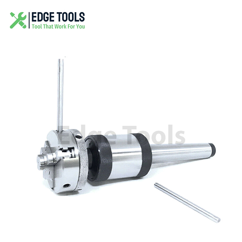 3MT Revolving Center MT3 Shank 65mm 3 Jaw Self Centering 2-1/2″ Mini Lathe Chuck