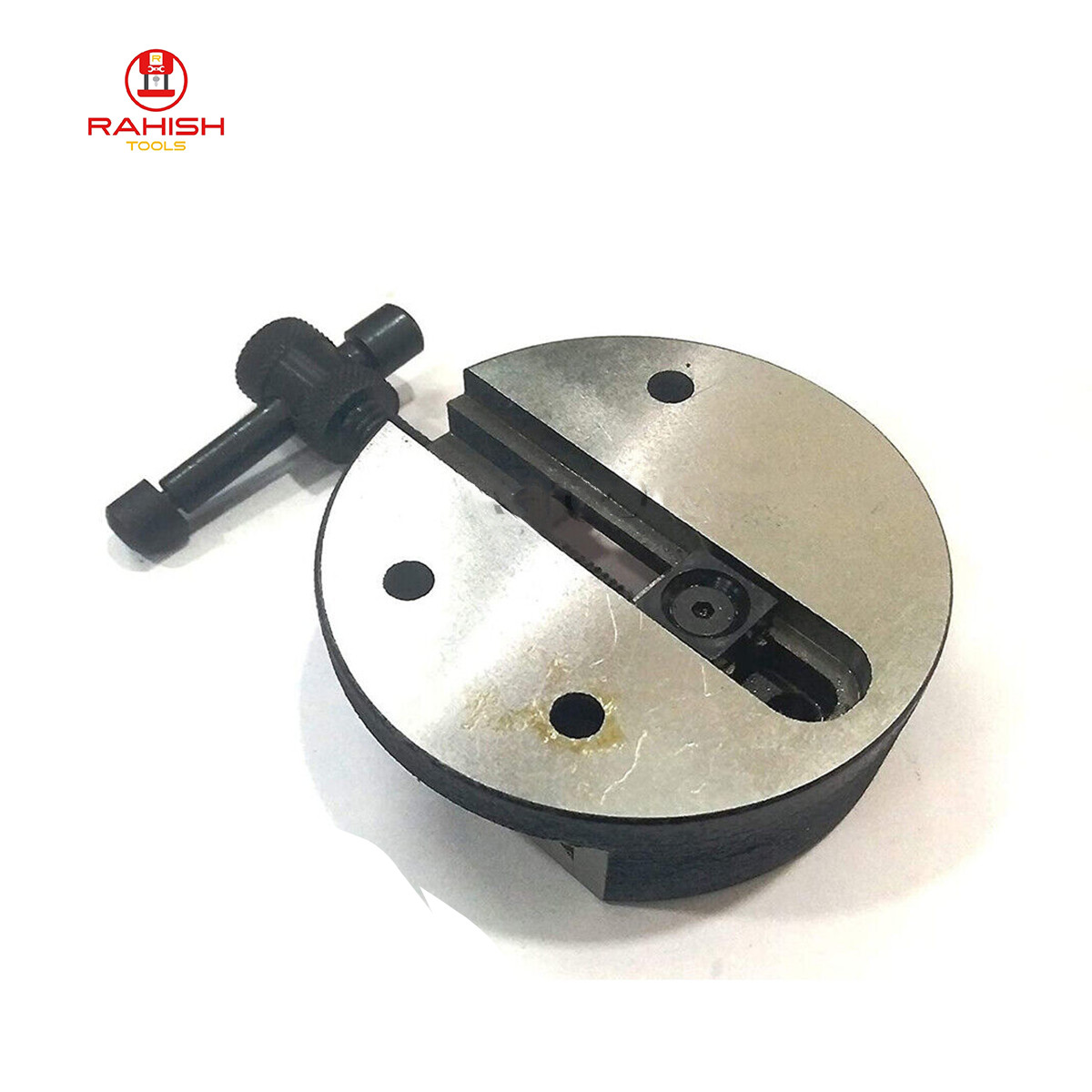 New Round Vice 100mm For 4″100mm Rotary Milling Table Supplied With M6 Tnuts USA