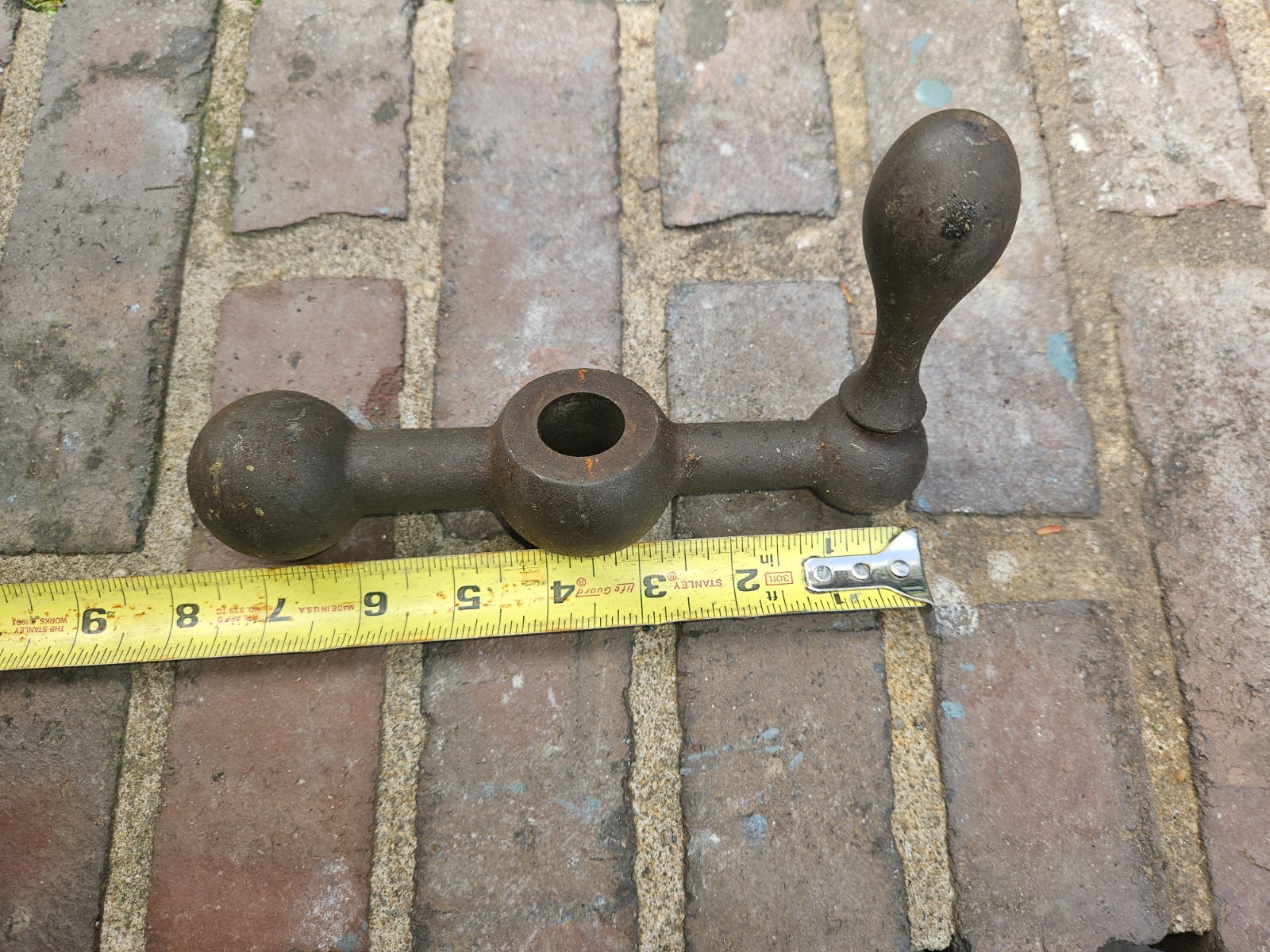 Classic Balanced Hub Mount Crank Handle Lathe machinery