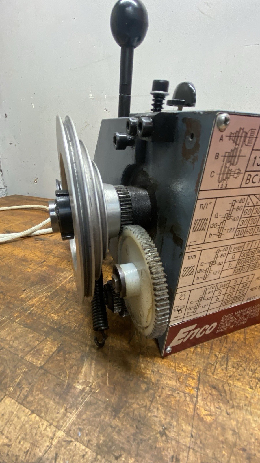 Enco 9 x 20 Metal LatheHeadstock Assembly Jet, Grizzly MSC