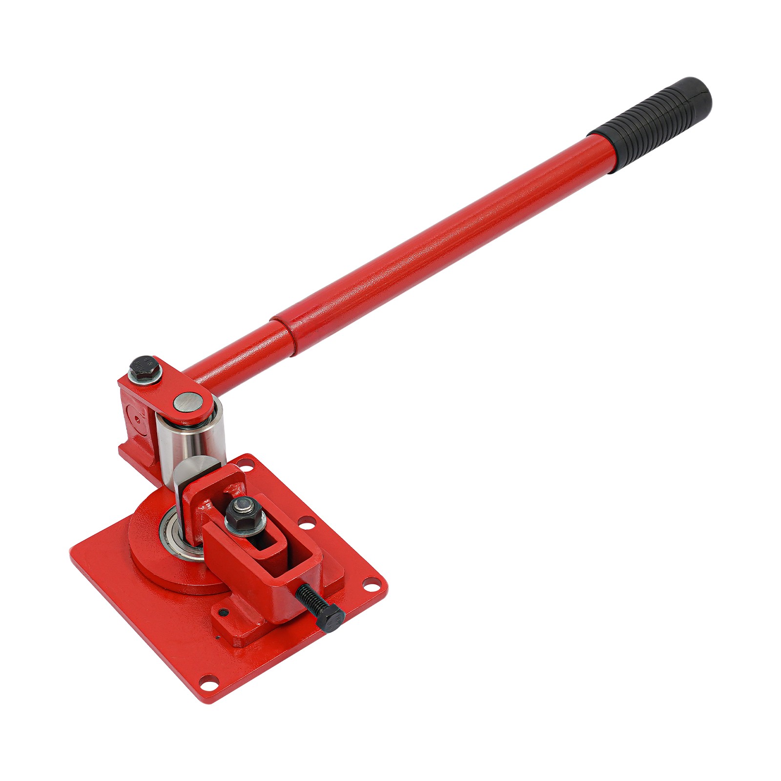 Red 90° Manual Flat Bar Bender,Sheet Metal Bending Tool,0–5mm Metal Bending Tool