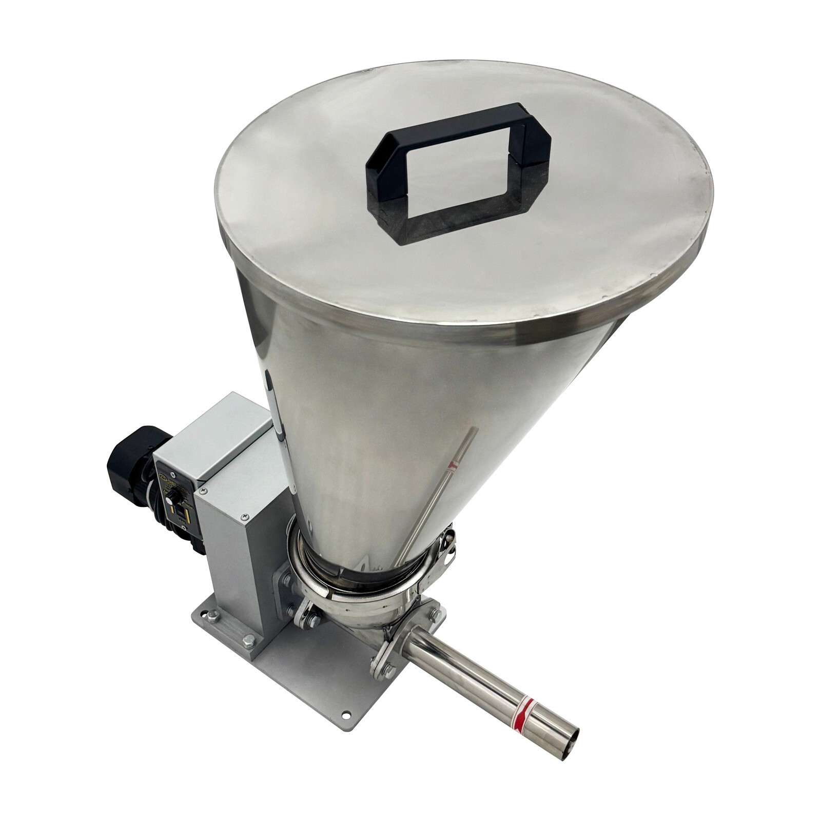 Screw Feeder Stainless Steel 0.6-3kg/h Granules Feeding Machine Materials Feeder