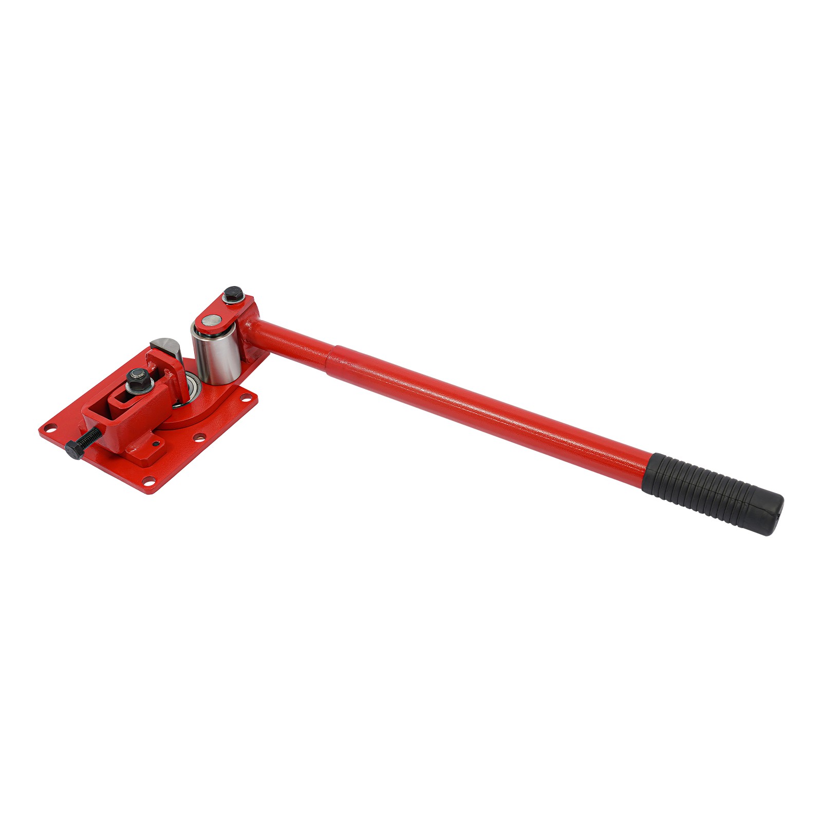 Red 90° Manual Flat Bar Bender,Sheet Metal Bending Tool,0–5mm Metal Bending Tool