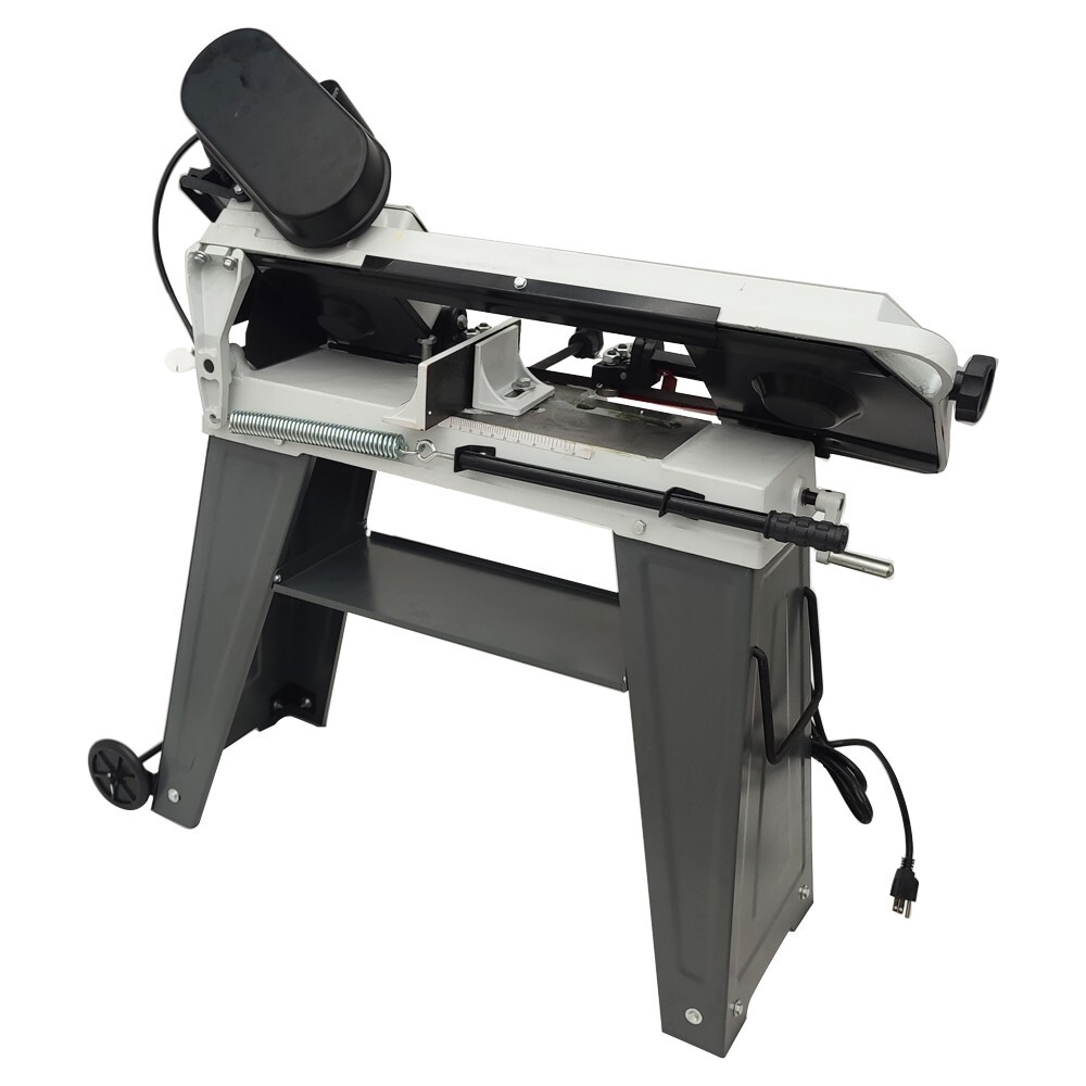 Metal Cutting Band Saw Horizontal/Vertical Slicing Bandsaw Band-sawing Mach 110V