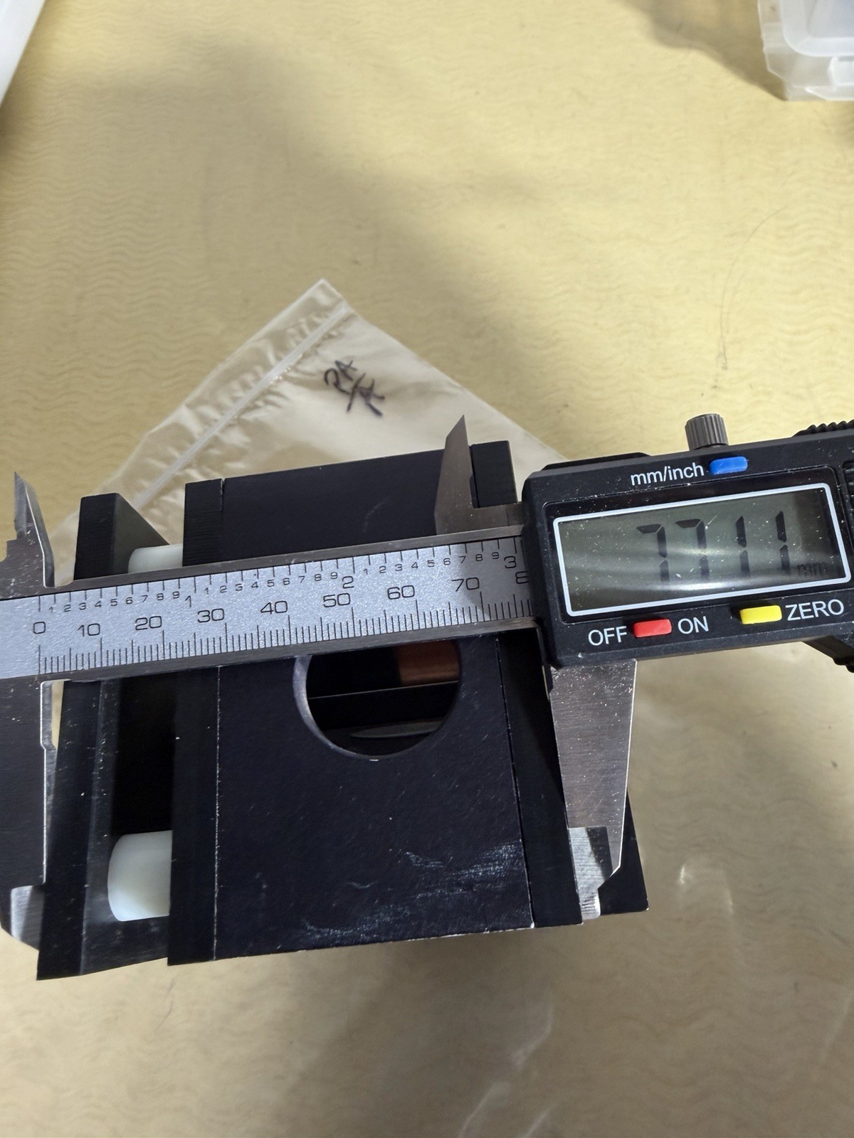Percent Attenuation Optical Laser Breadboard pulled off PhotoScribe LMS UV Laser
