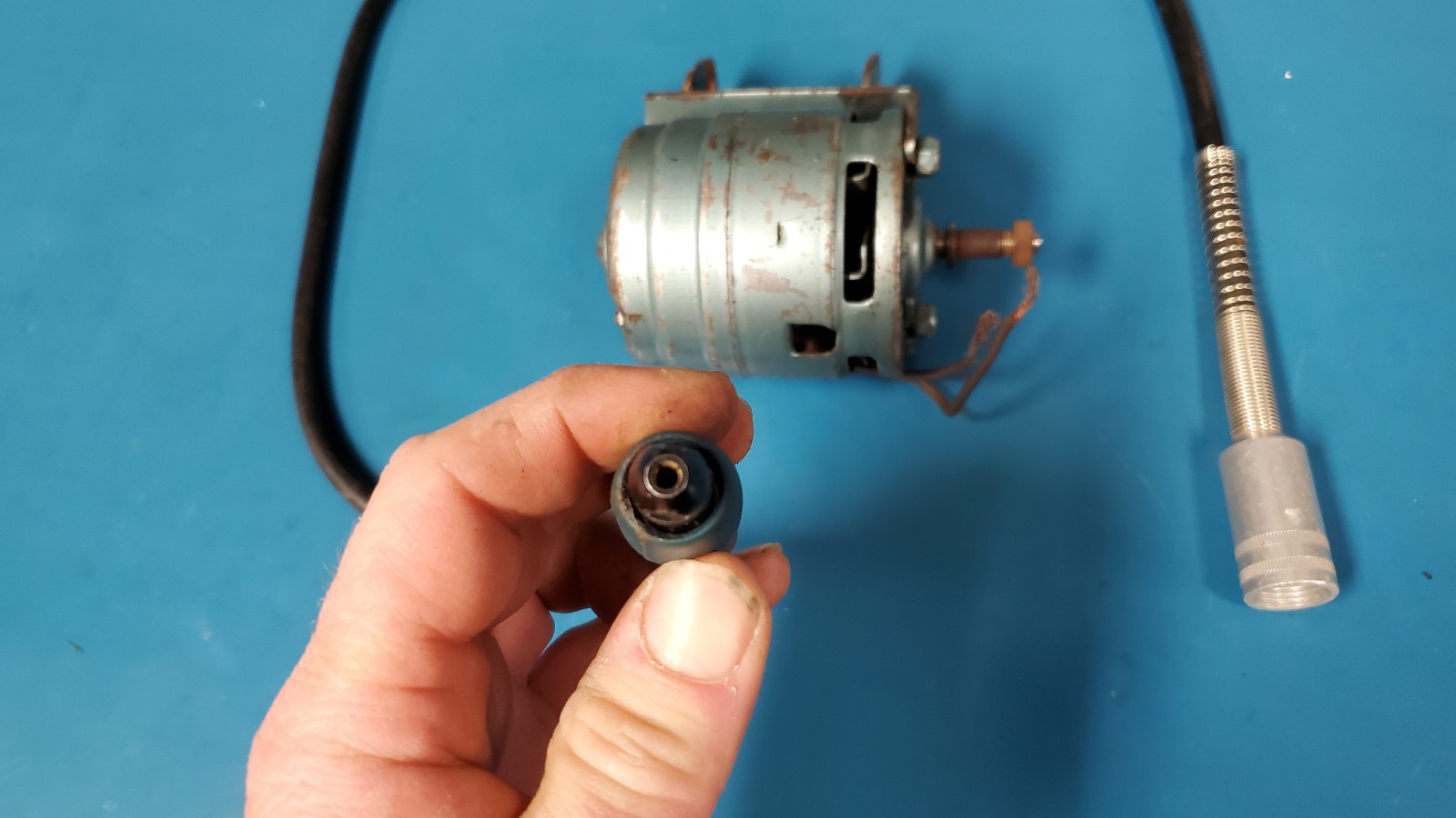 Unbranded pencil grinder motor similar to Dumore 115 volt works needs rewire