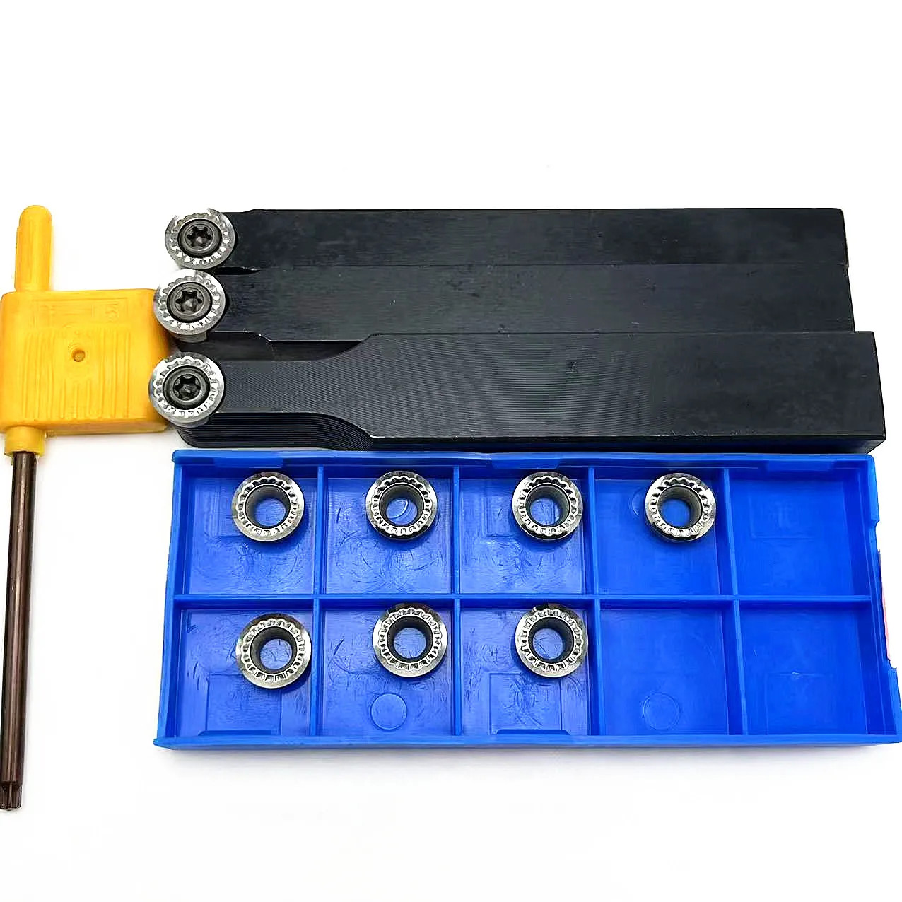 SRDPN1212H10 CNC External Tool Holder 12mm Boring Bar Turning Tool RPMT Inserts