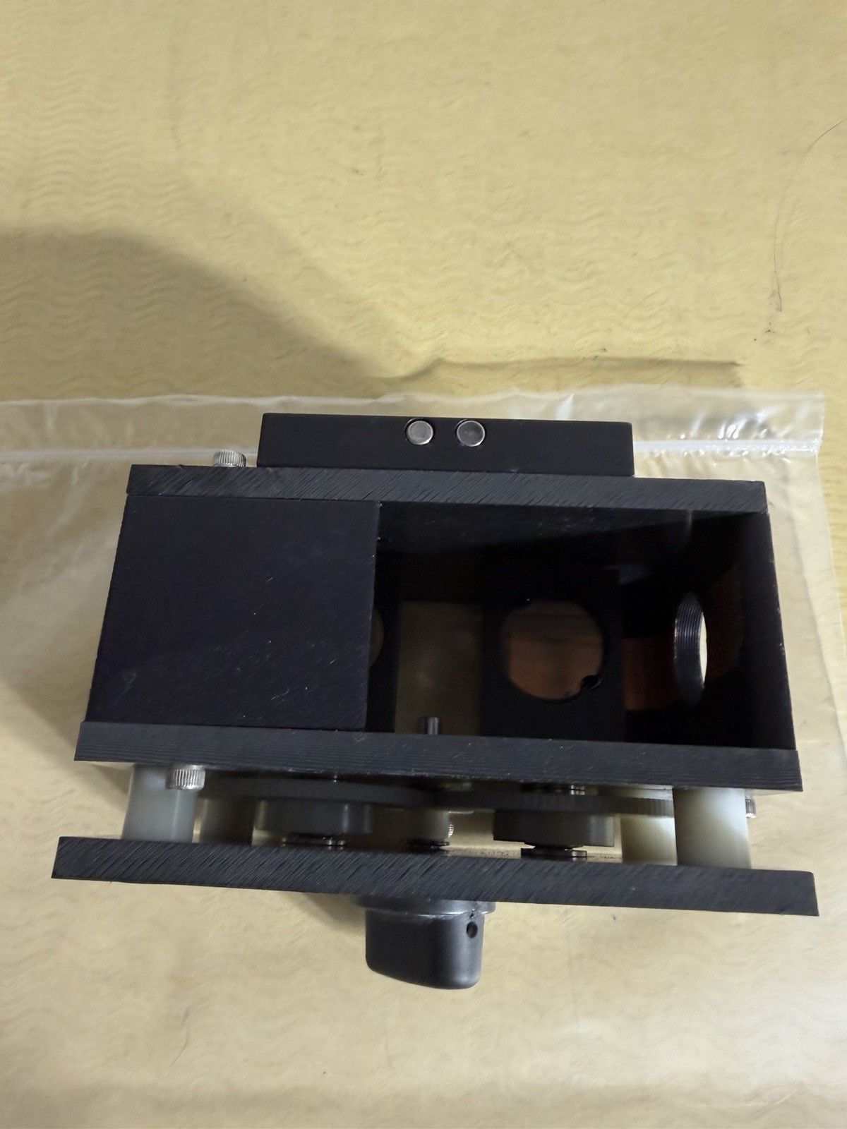 Percent Attenuation Optical Laser Breadboard pulled off PhotoScribe LMS UV Laser