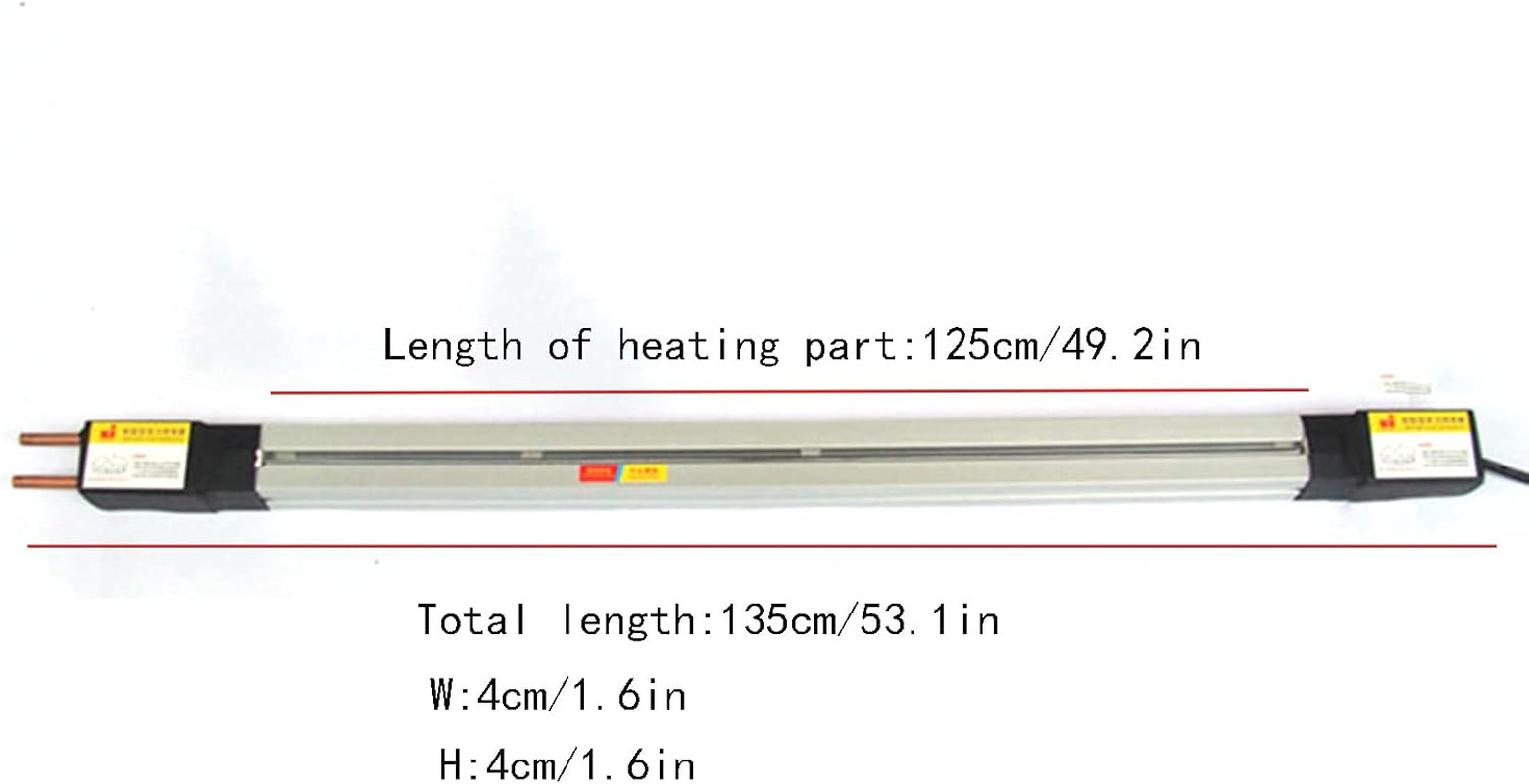 Gdrasuya10 49.2″ 110V Acrylic/PVC Bender, Manual Heater for 1-6mm Sheet