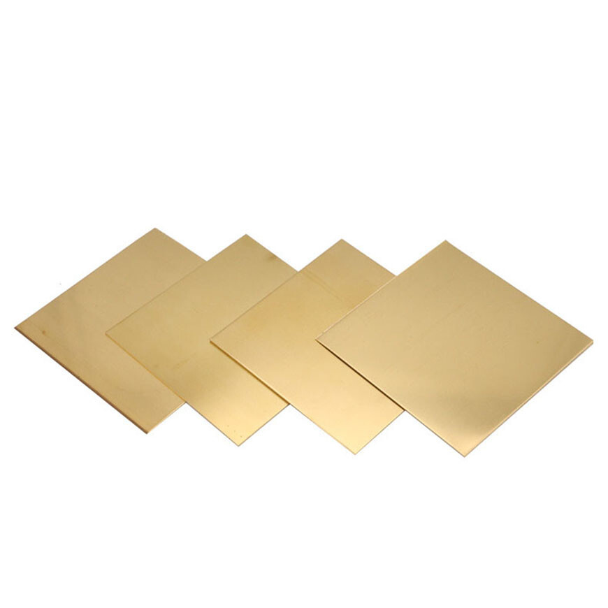 Brass Metal Sheet Plate Guillotine Offcuts – Thickness 0.5mm to 6mm & Every Size