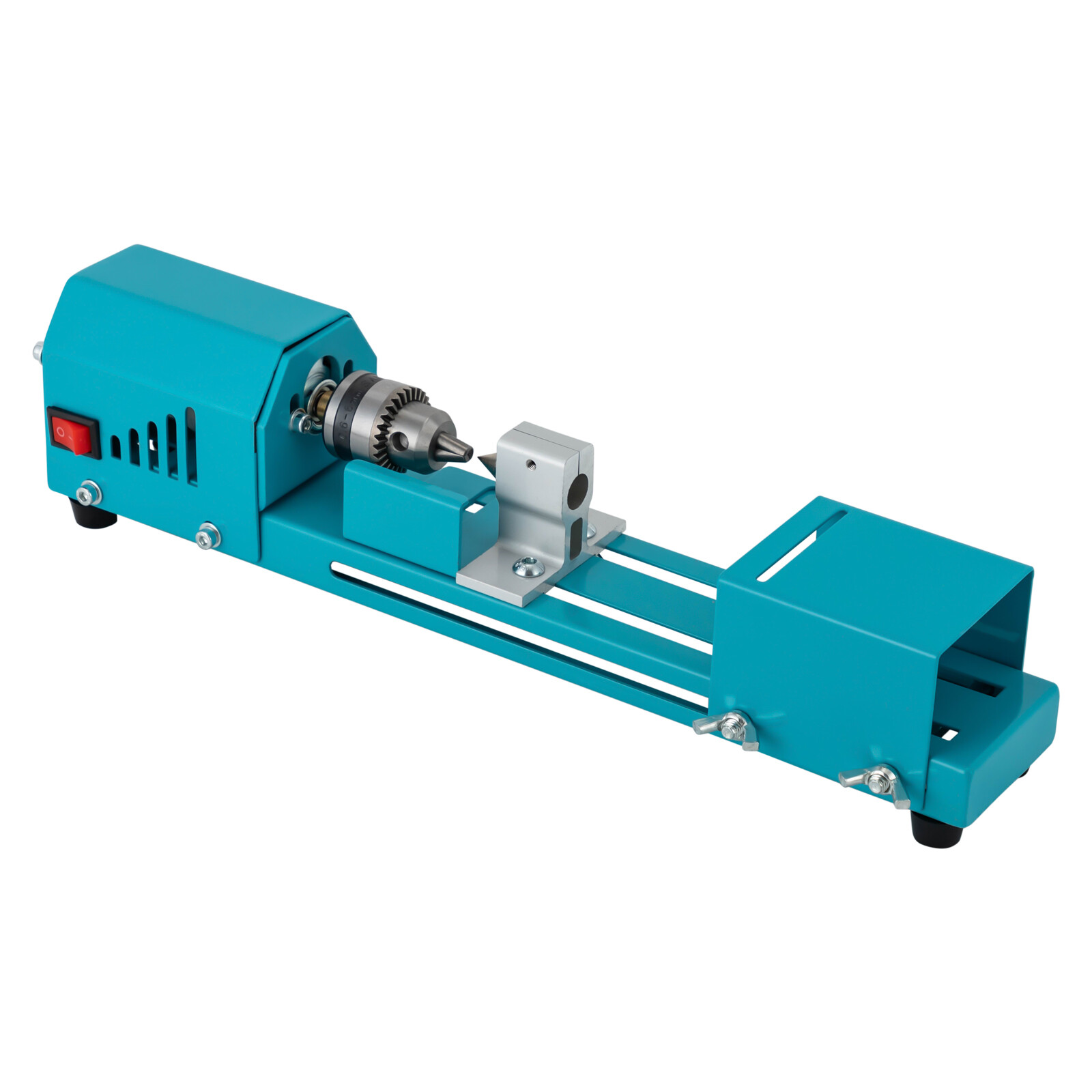 Mini Lathe Beads Polisher Machine Table Woodworking Cutting Craft Tool 7 Speed