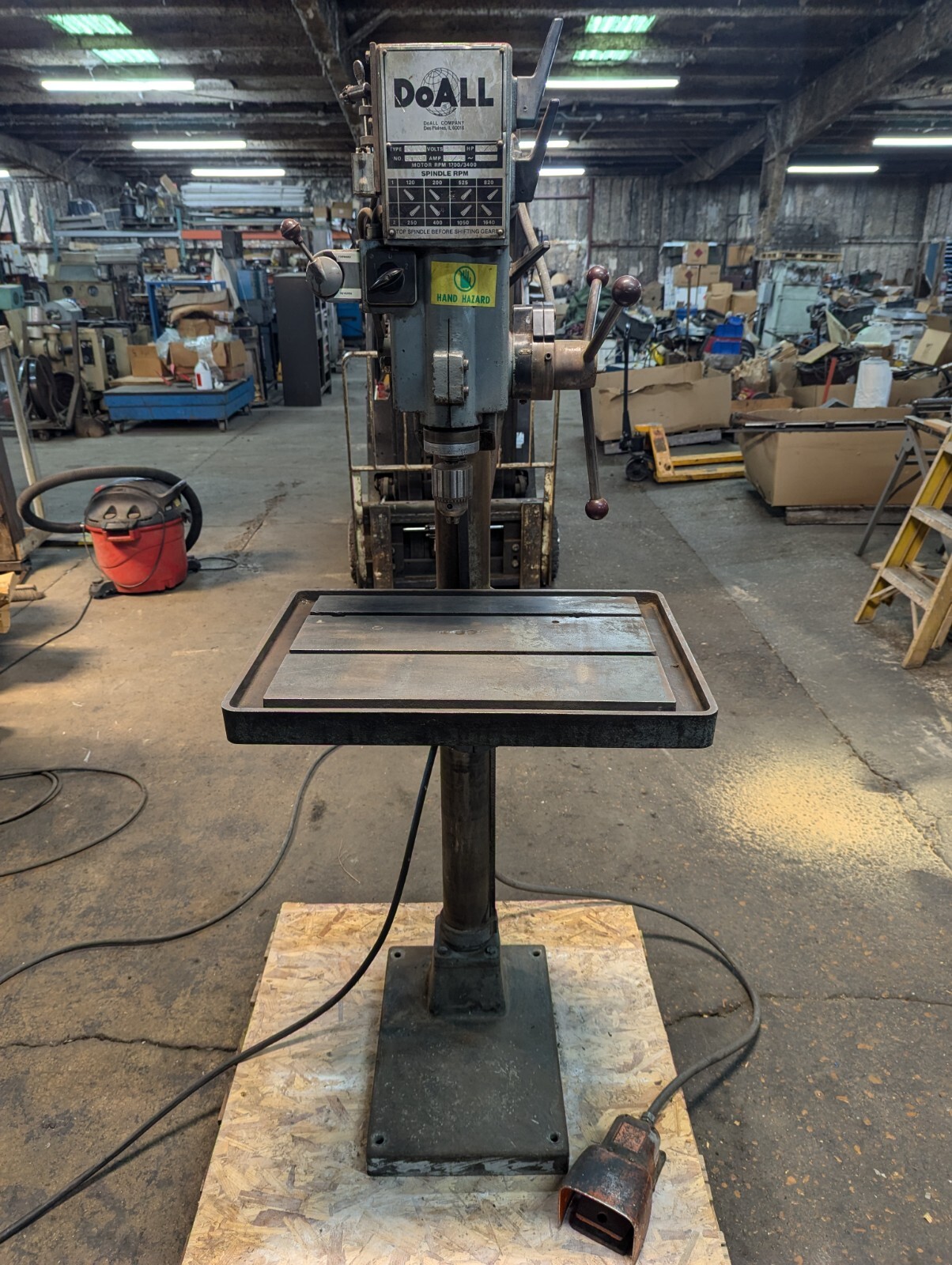 DoALL 20″ Geared-Head Drill Press Model D-20100