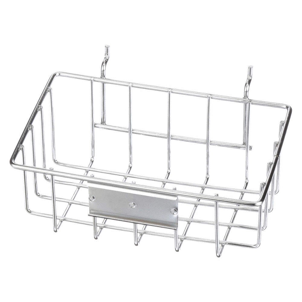 MARLIN STEEL WIRE PRODUCTS 920-12 Storage Basket,Rectangular,Steel 52JA81