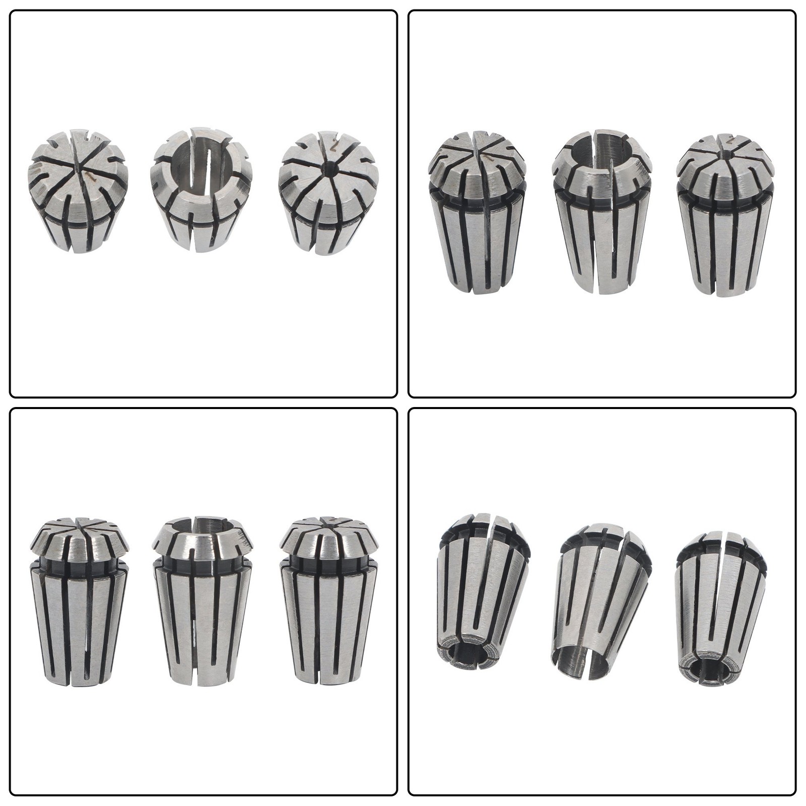 ER11 Spring Collet Set 7 Pc 1-7mm for CNC Milling Lathe Engraving